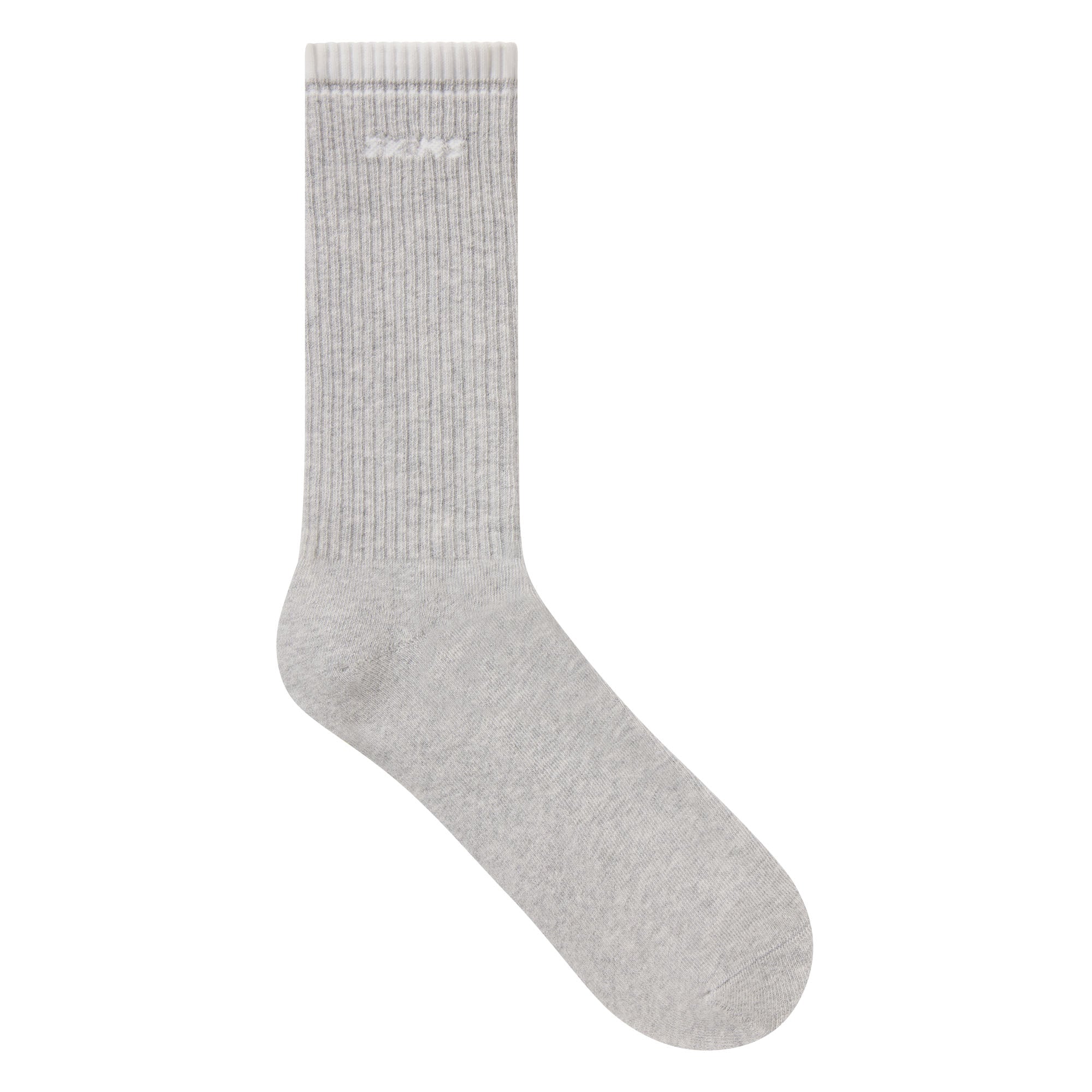 SKIMS SOCKS RIBBED CREW LOGO SOCK 3-PACK | CHERRY BLOSSOM MULTI - Image 7
