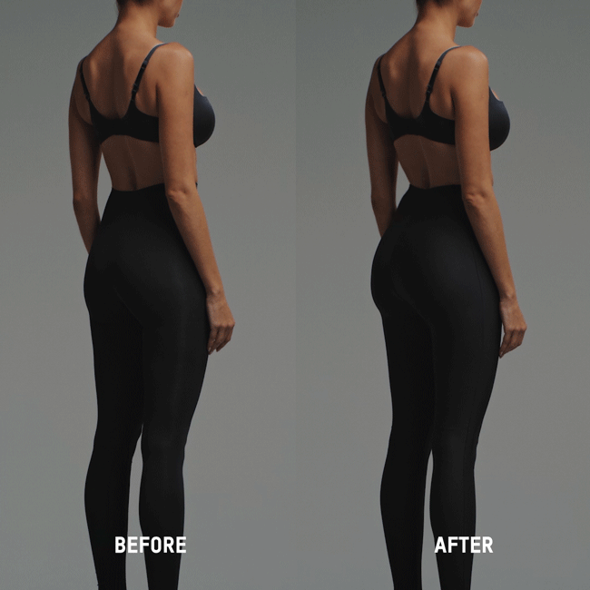 SKIMS BODY BUTT ENHANCING PADDED LEGGING | ONYX - Image 4