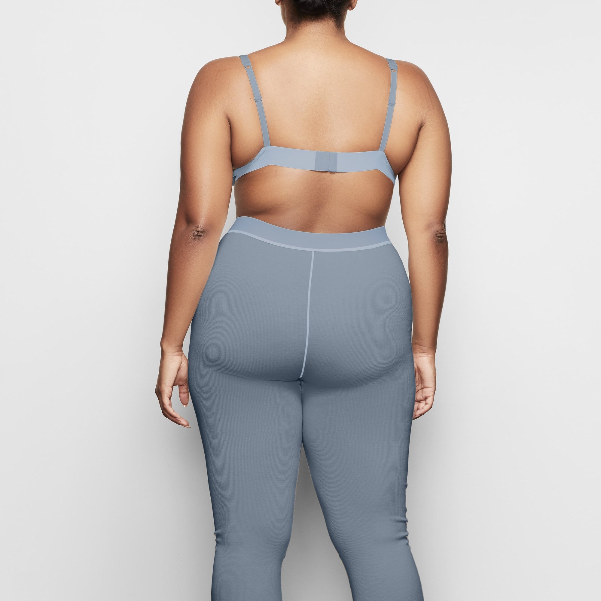 COTTON RIB LEGGING | KYANITE - Image 4