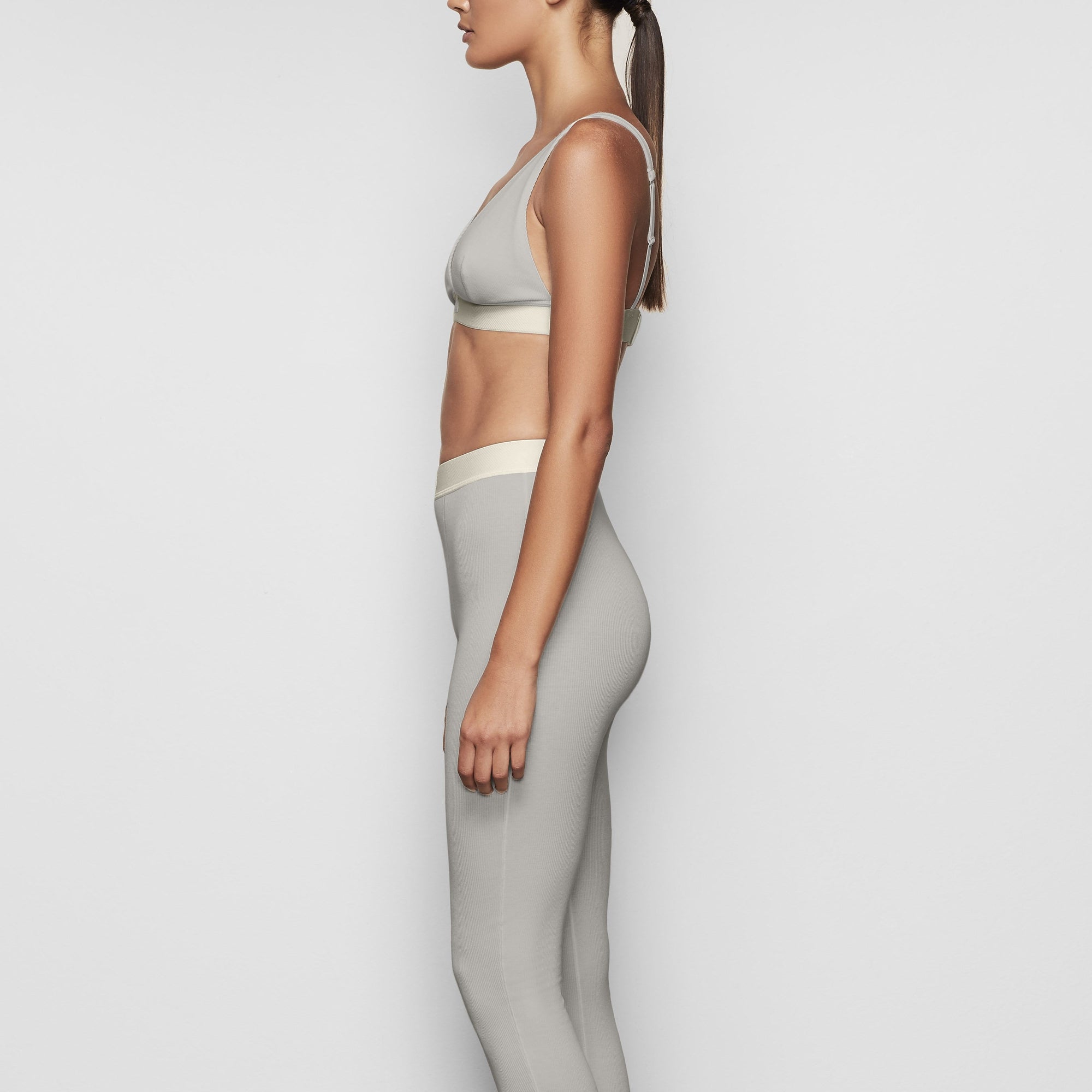 COTTON RIB LEGGING | MINERAL - Image 3