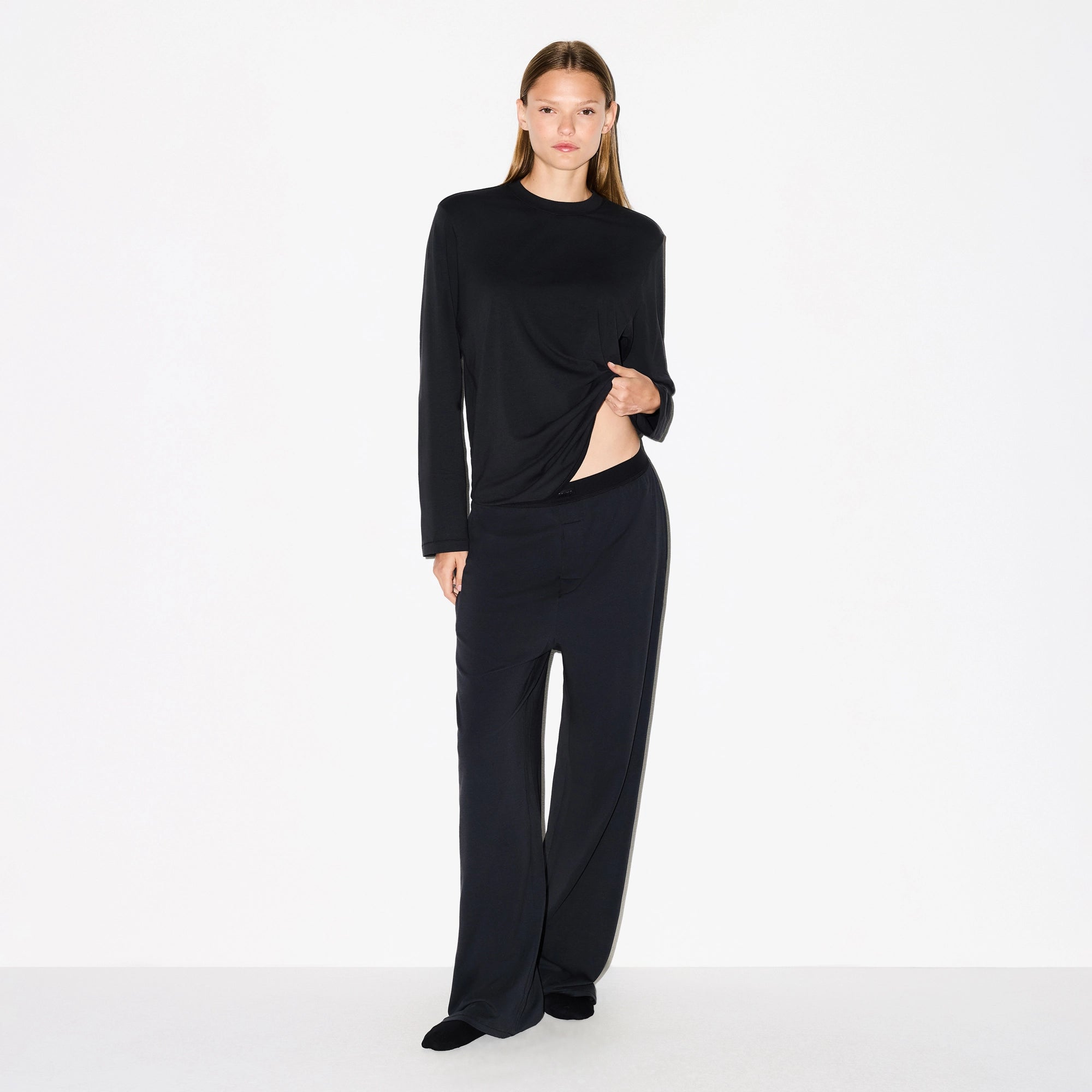 BOYFRIEND LOOSE PANT | ONYX - Image 2