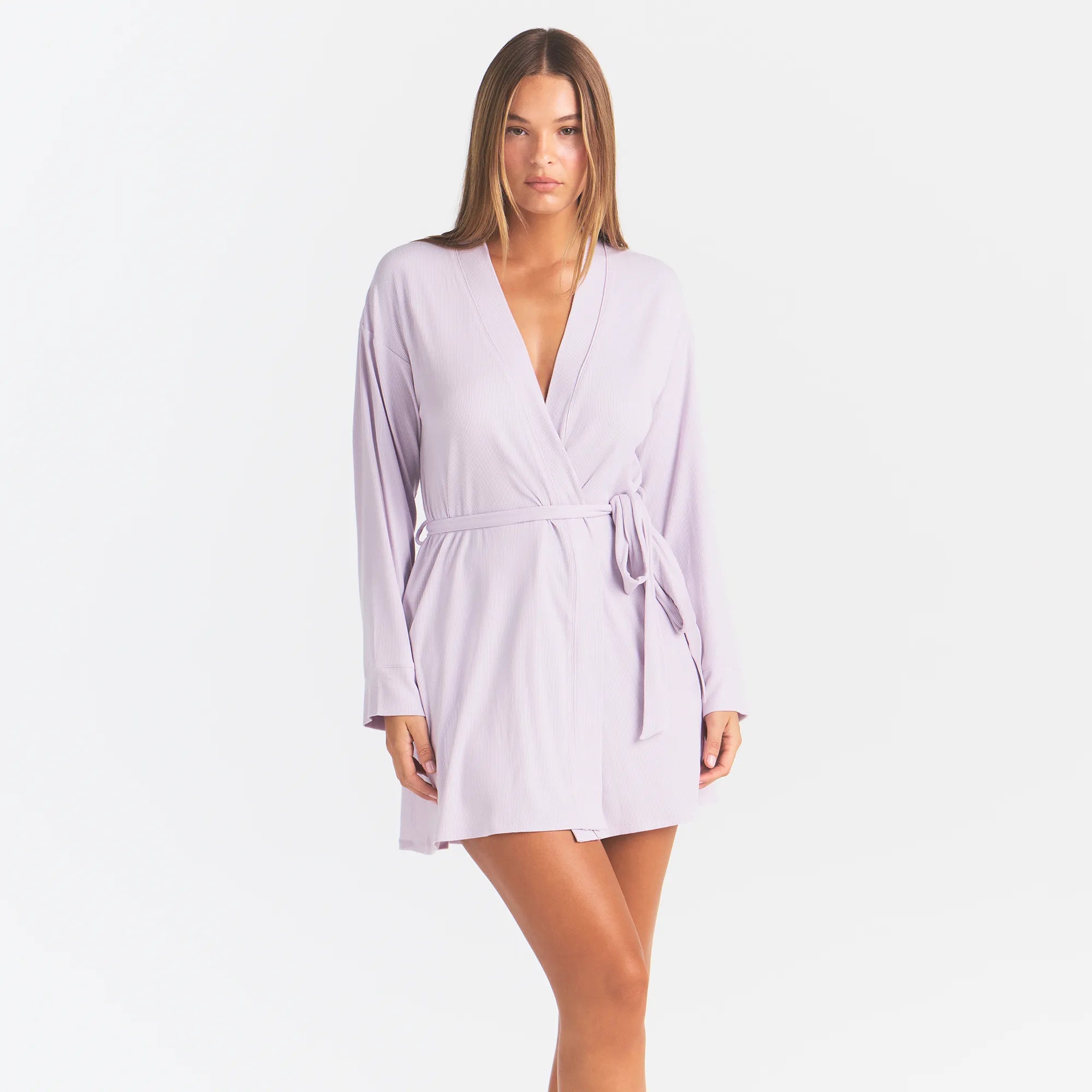 SOFT LOUNGE ROBE | IRIS MICA - Image 2