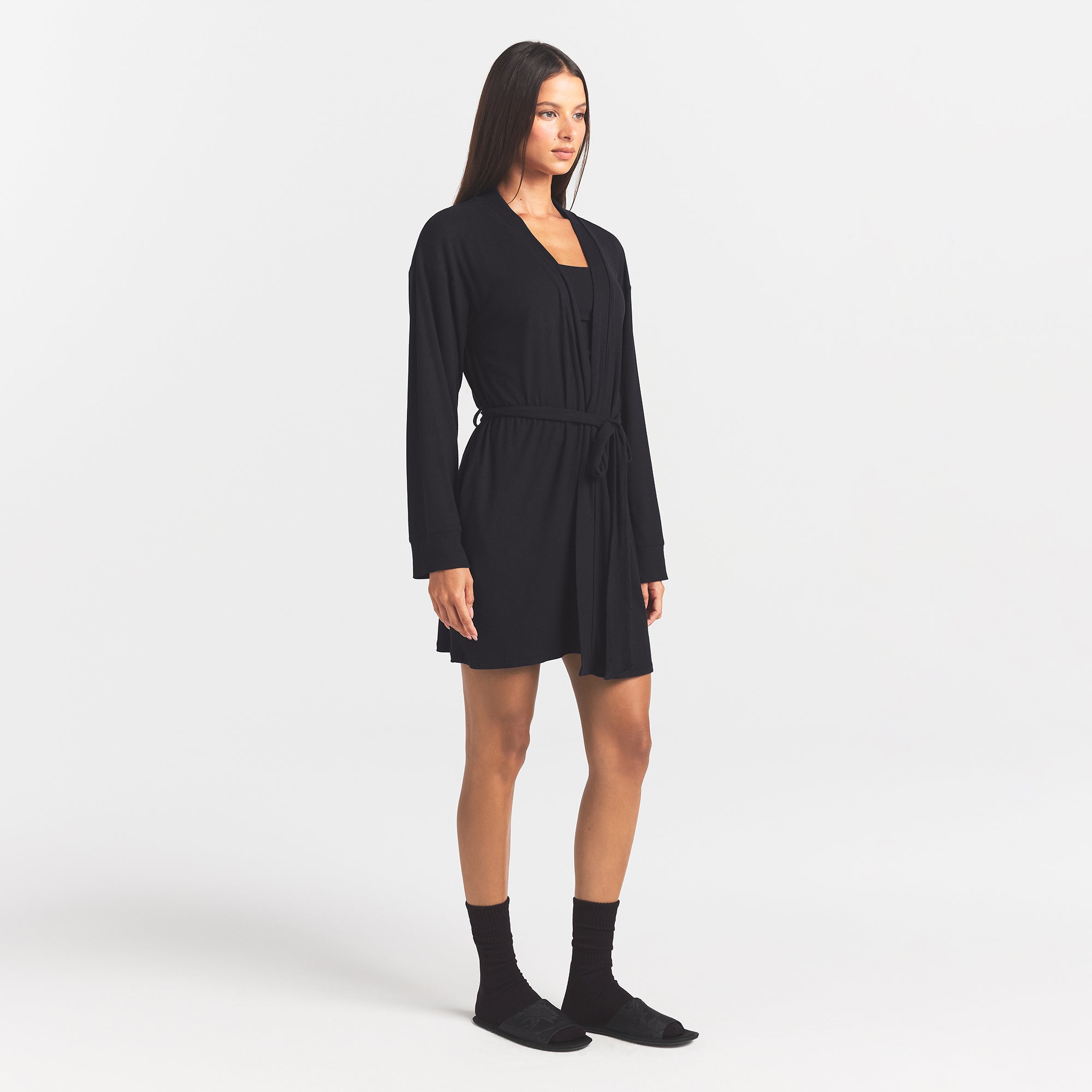 SOFT LOUNGE ROBE | ONYX - Image 3