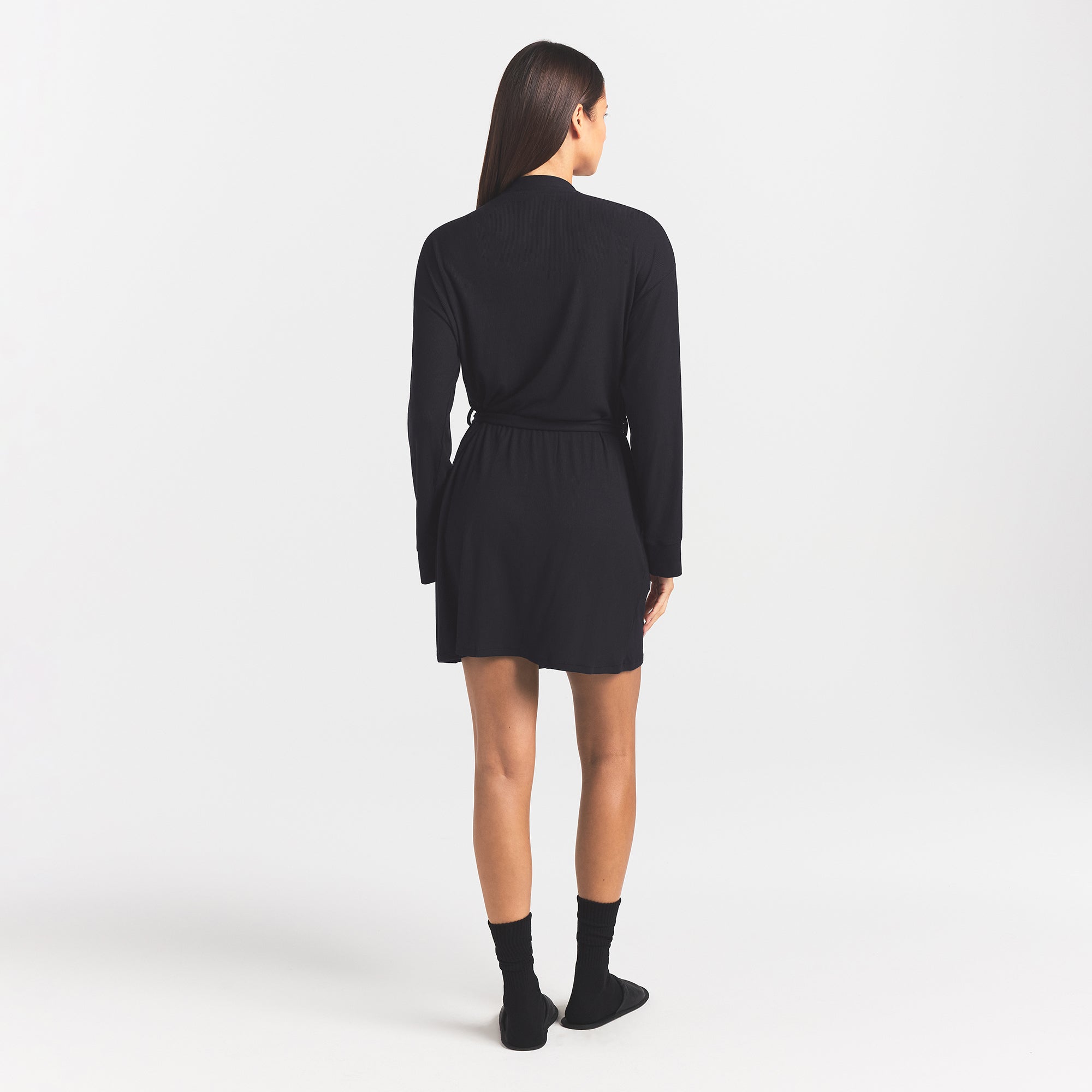 SOFT LOUNGE ROBE | ONYX - Image 5