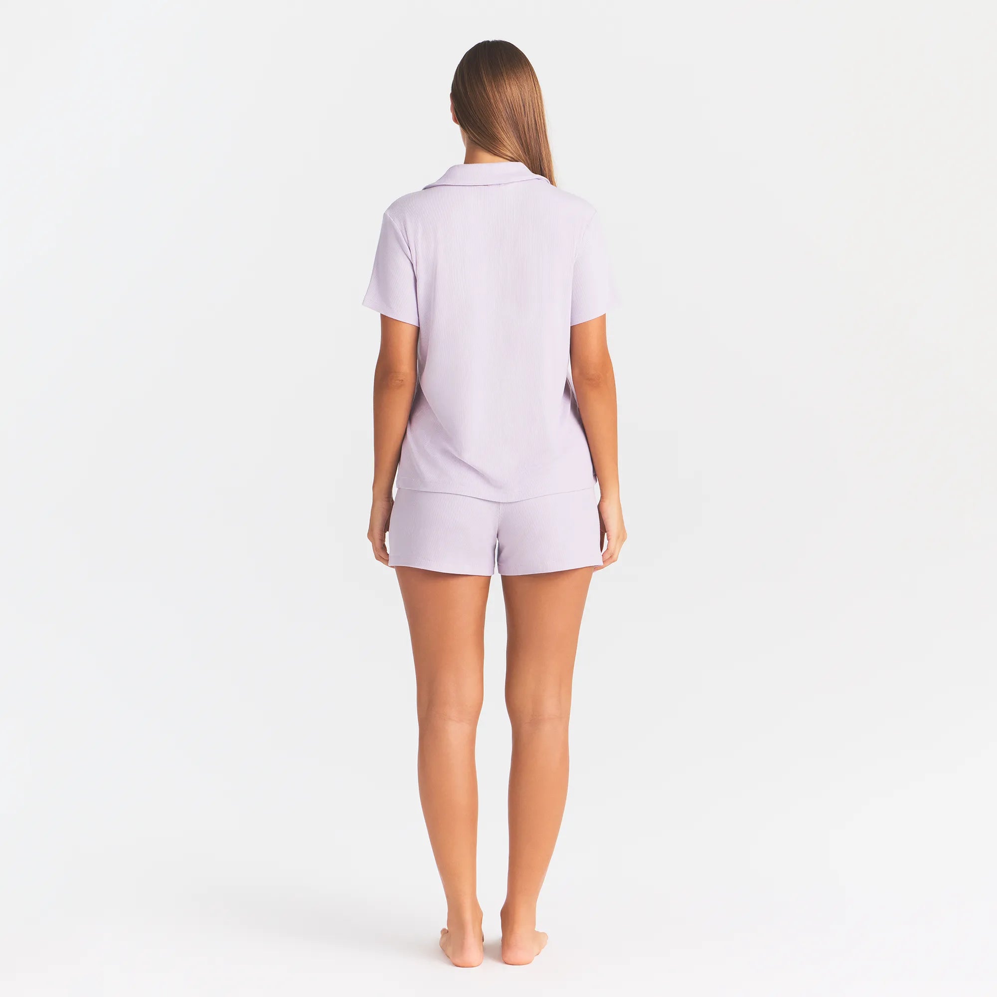 SOFT LOUNGE SHORT SLEEP SET | IRIS MICA - Image 4