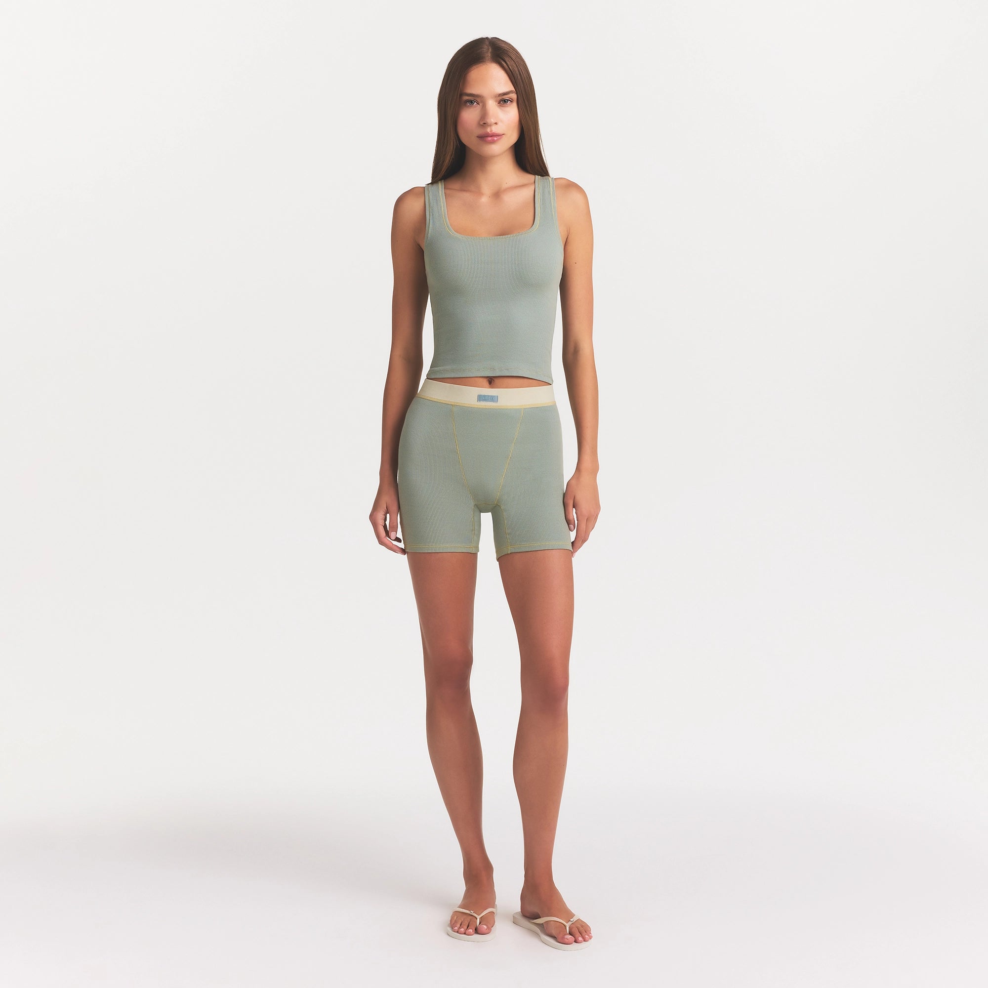 COTTON RIB TANK | MINERAL - Image 2