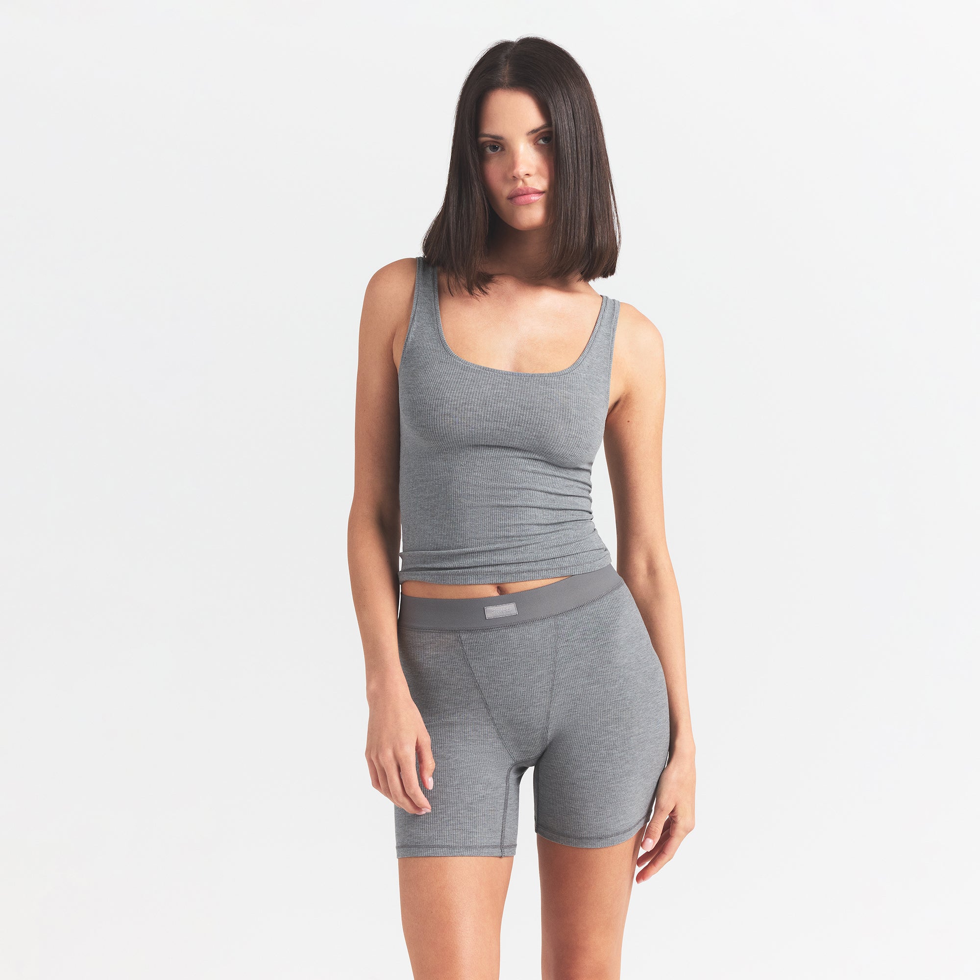 SOFT LOUNGE TANK | HEATHER GREY - Image 3