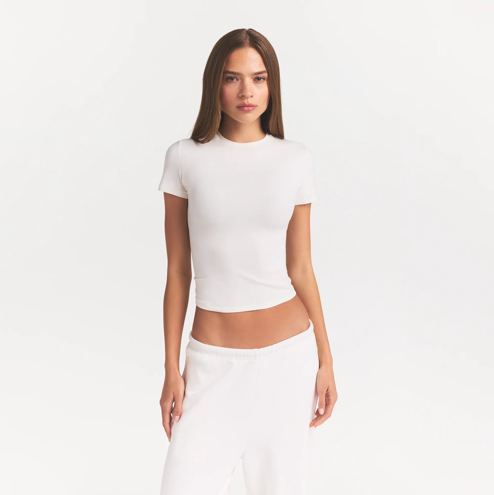 COTTON JERSEY T-SHIRT | MARBLE - Image 3