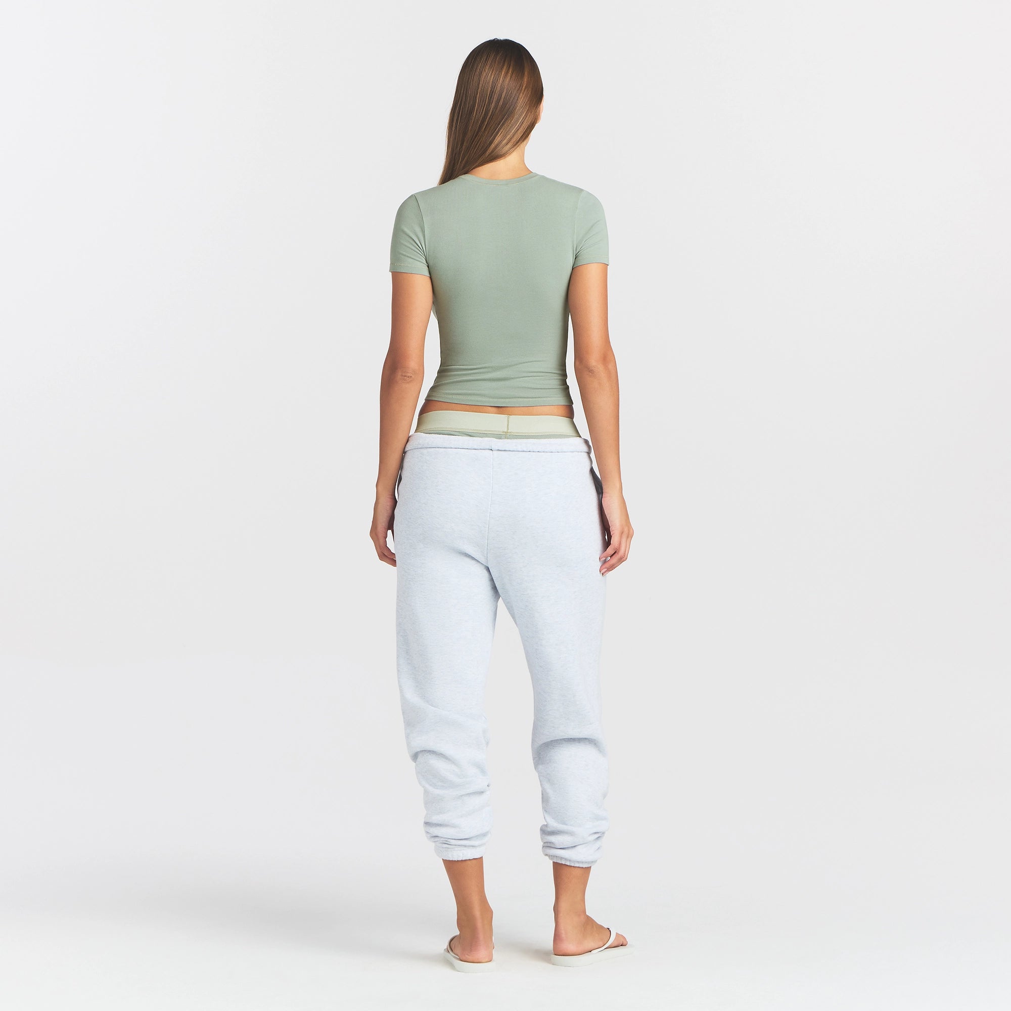 COTTON JERSEY T-SHIRT | MINERAL - Image 4