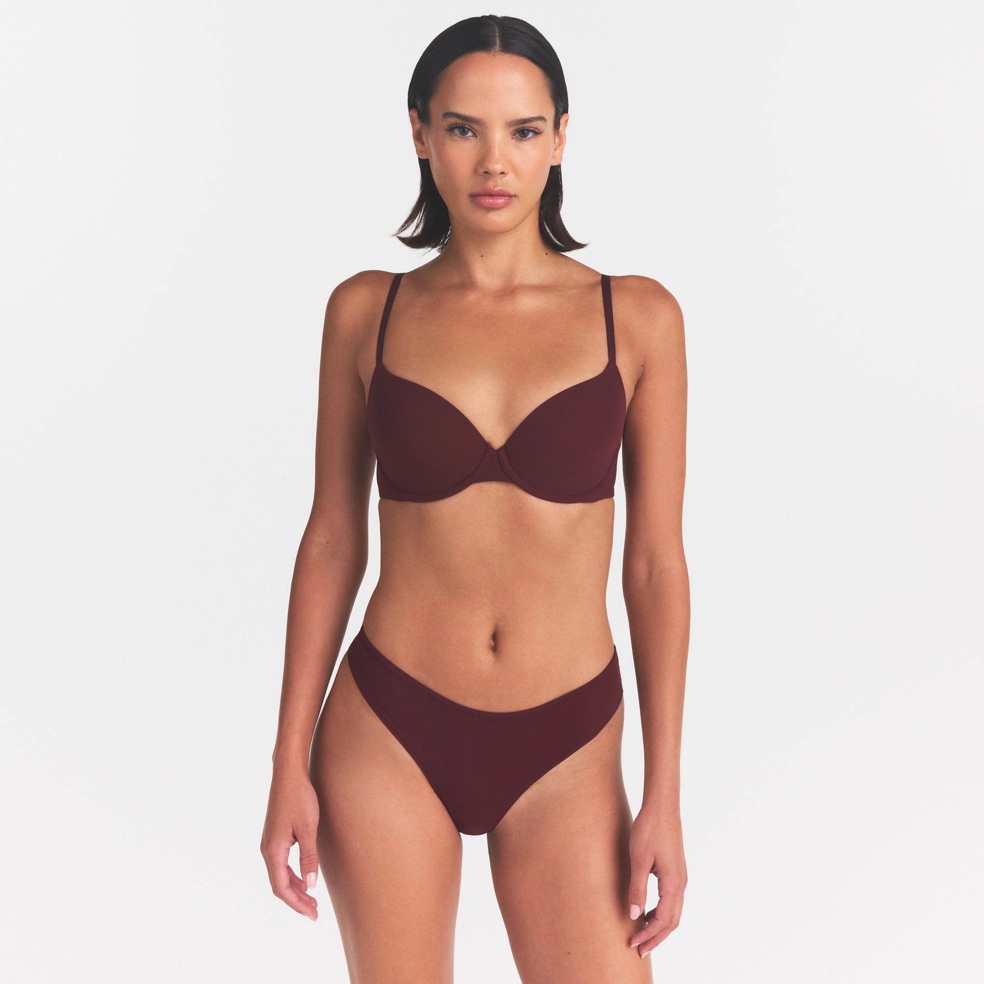 FITS EVERYBODY T-SHIRT BRA | CURRANT - Image 2