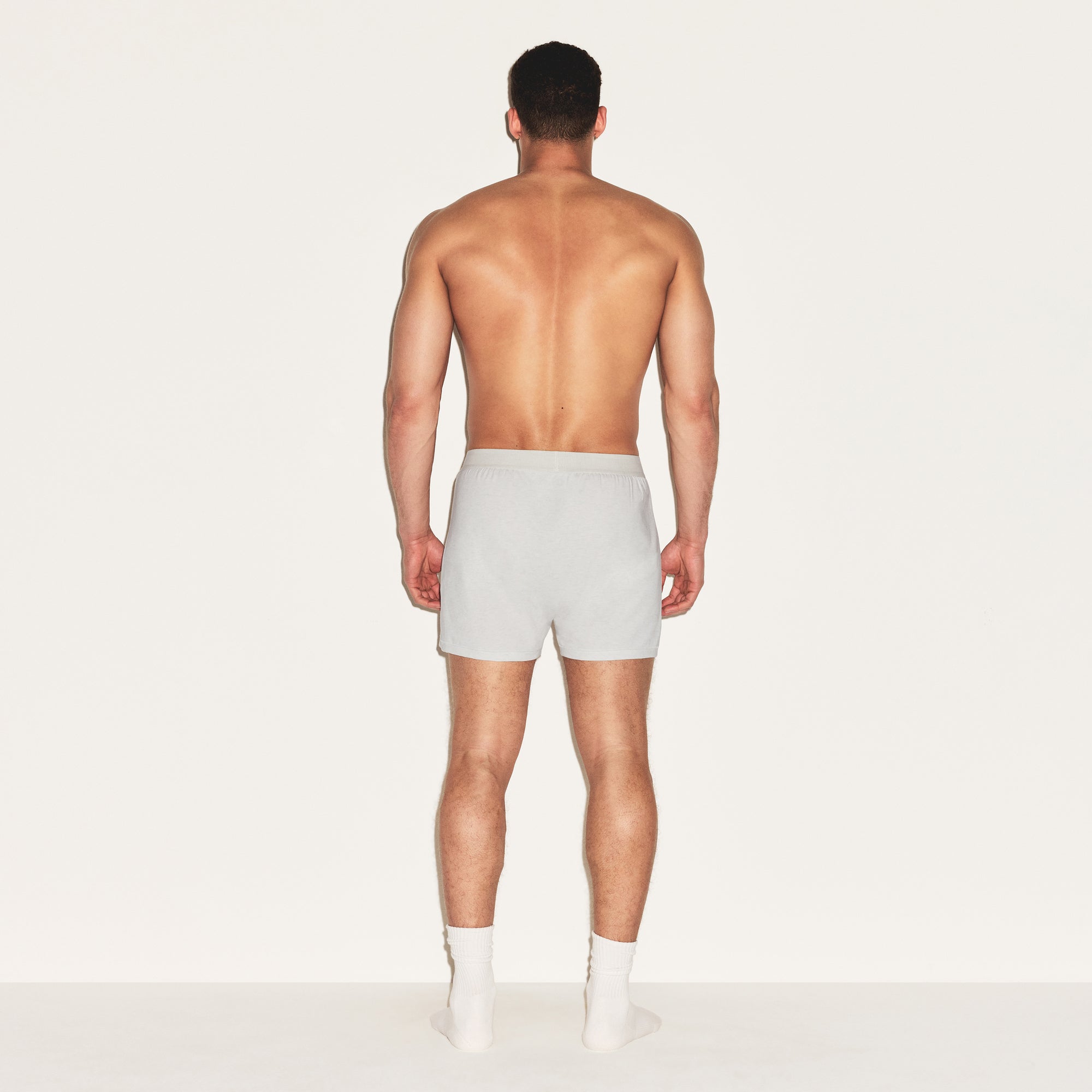 SKIMS COTTON MENS KNIT BOXER 3-PACK | HEATHER MULTI - Image 5