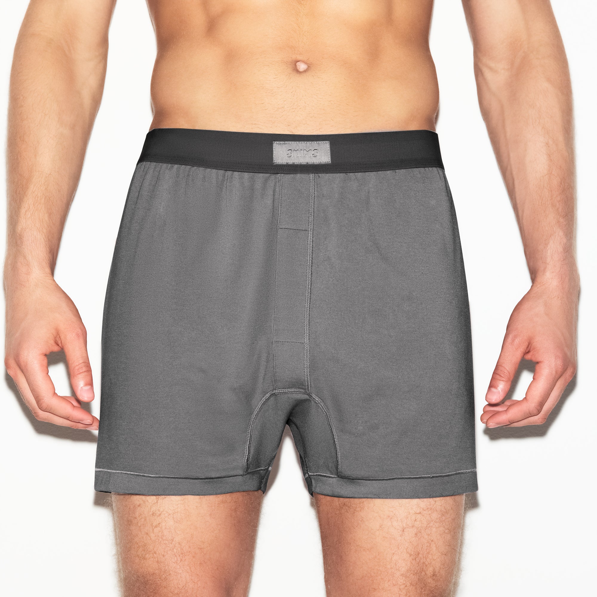 SKIMS COTTON MENS KNIT BOXER 3-PACK | RUSSET MULTI - Image 6
