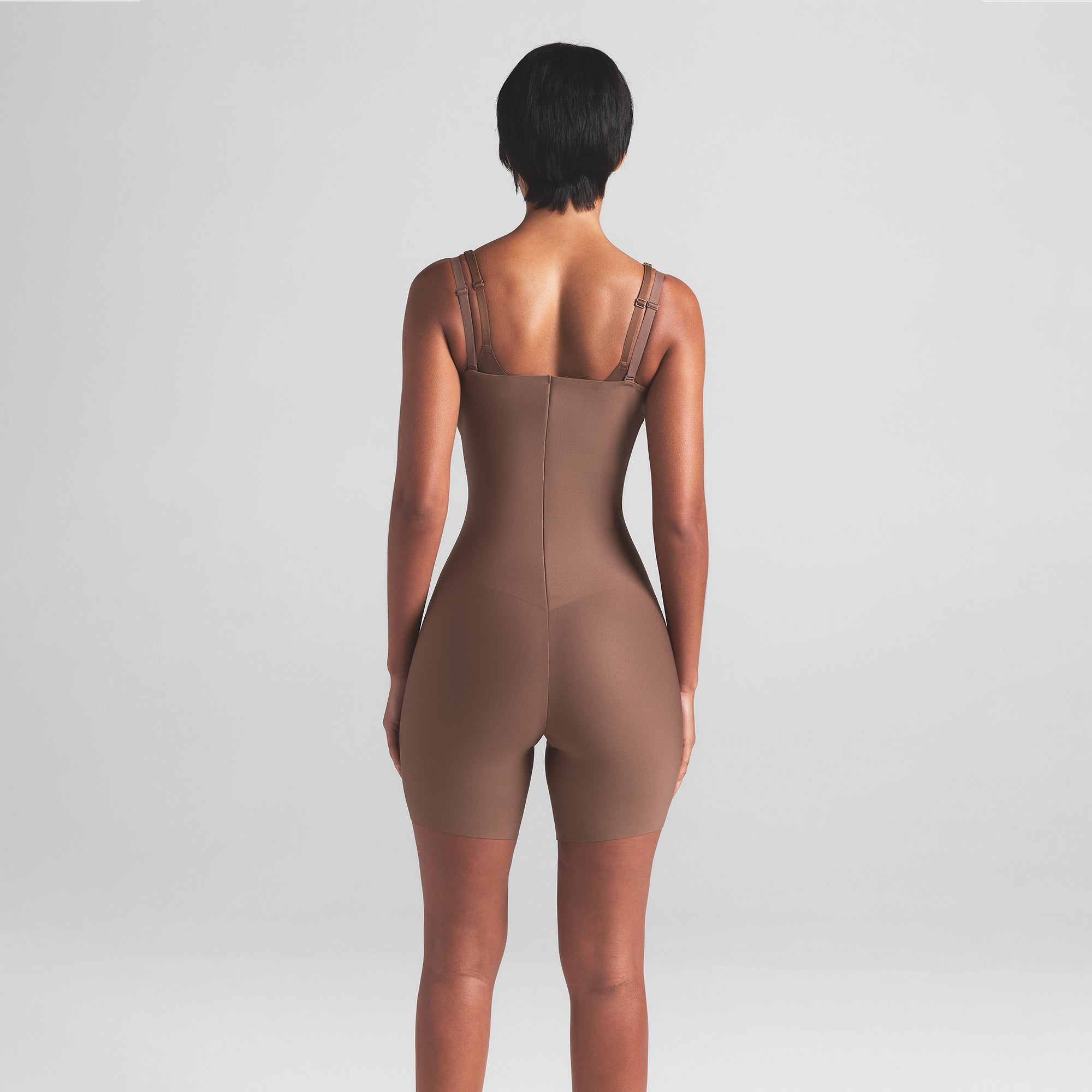SKIMS BODY CORE SCULPT OPEN BUST MID THIGH BODYSUIT | JASPER - Image 5