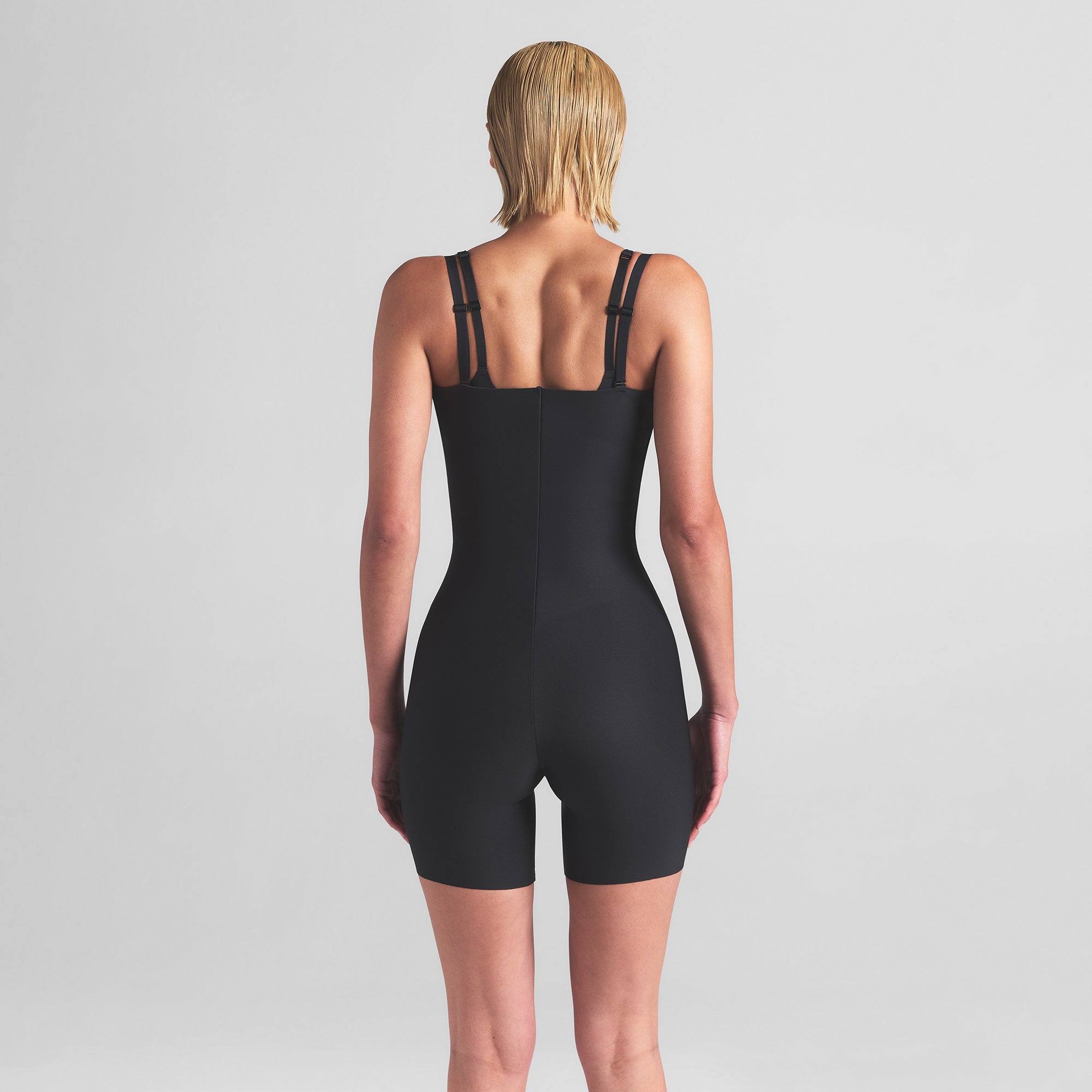 SKIMS BODY CORE SCULPT OPEN BUST MID THIGH BODYSUIT | ONYX - Image 6