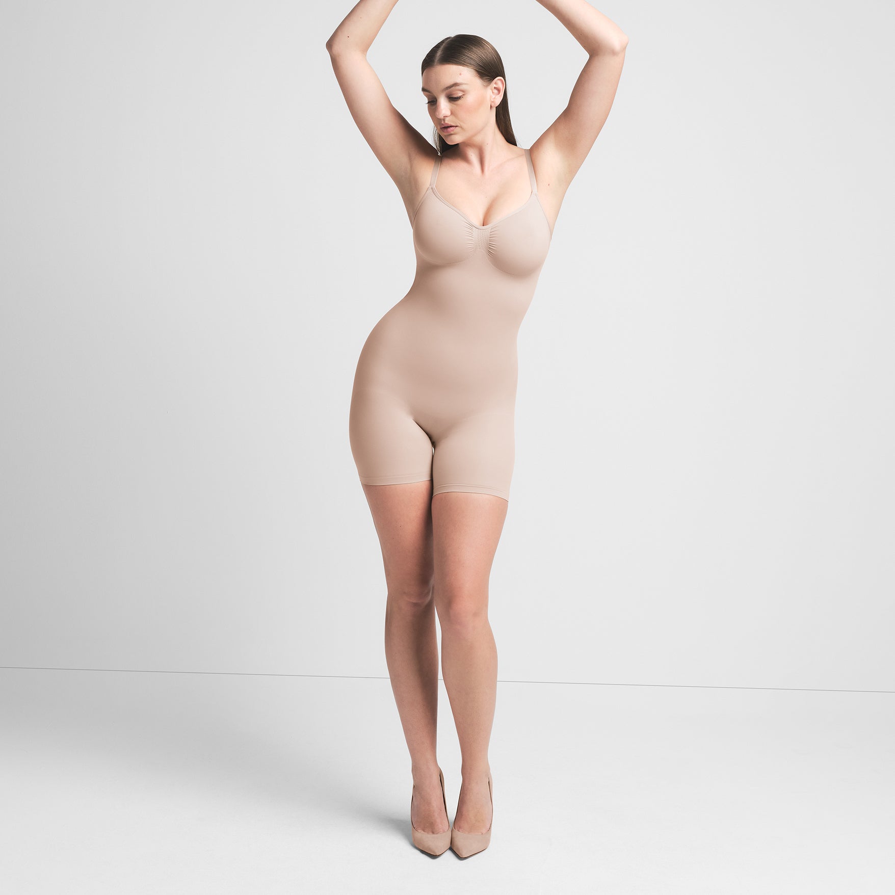 SEAMLESS SCULPT MID THIGH BODYSUIT | MICA - Image 3