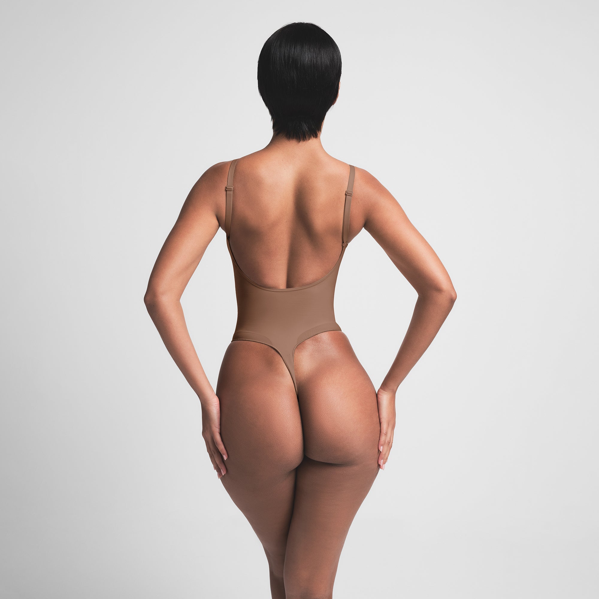 SEAMLESS SCULPT LOW BACK THONG BODYSUIT | JASPER - Image 2