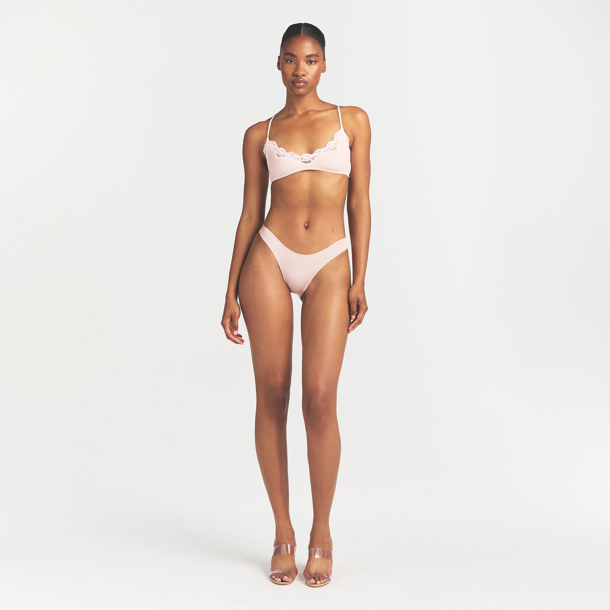 SHINE FOUNDATIONS DIPPED BIKINI | DUSTY PINK - Image 2