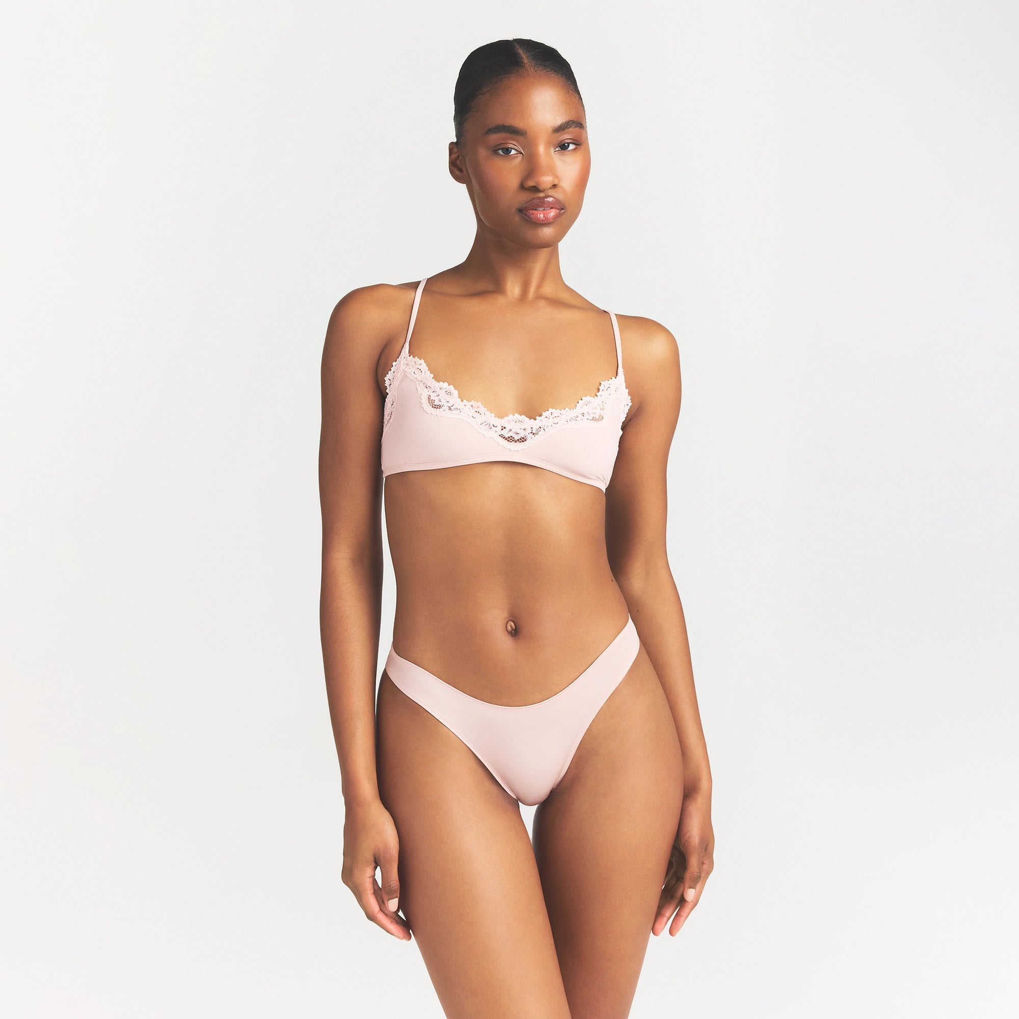 SHINE FOUNDATIONS DIPPED BIKINI | DUSTY PINK - Image 3