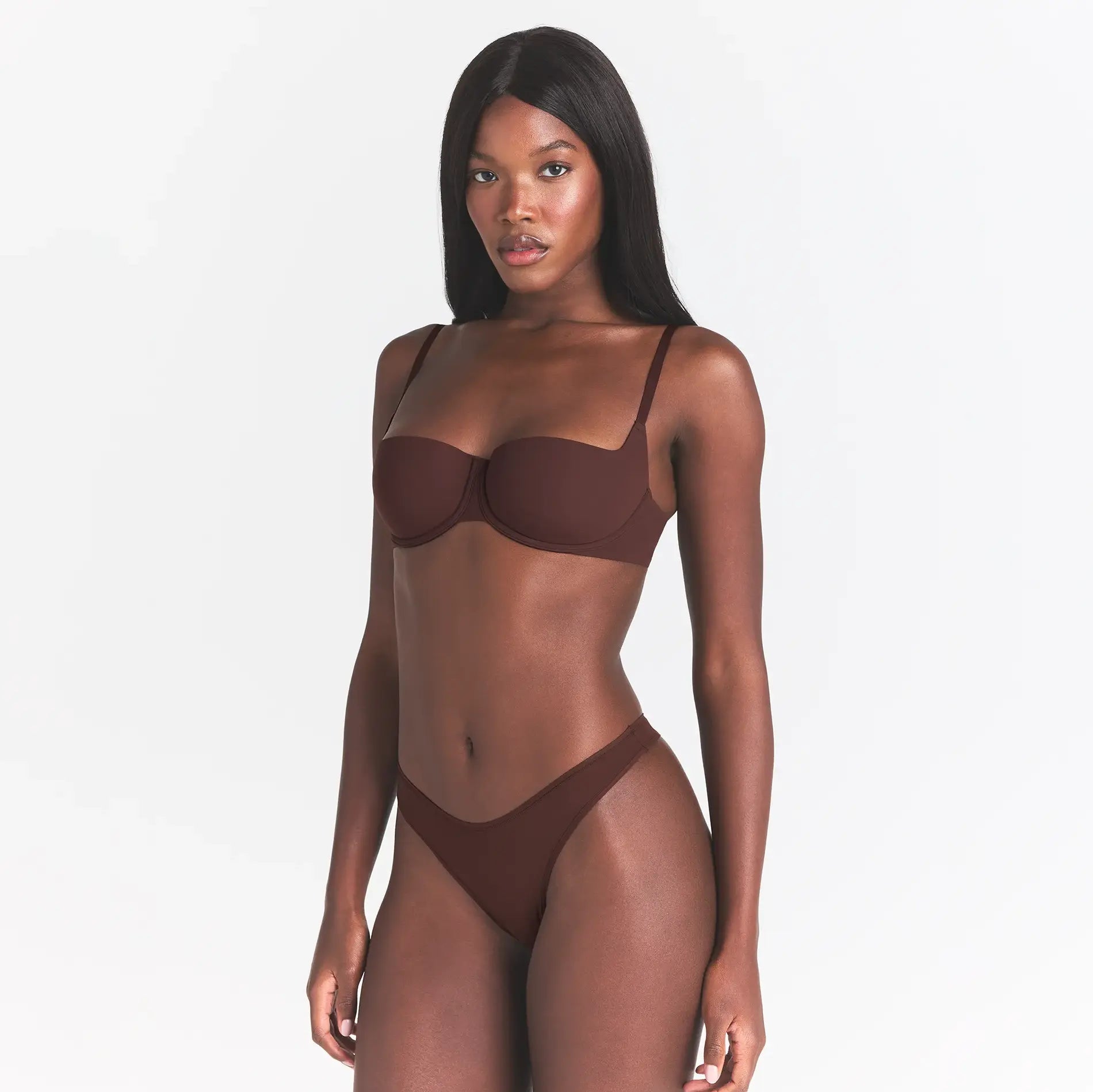 FITS EVERYBODY BALCONETTE BRA | COCOA - Image 2
