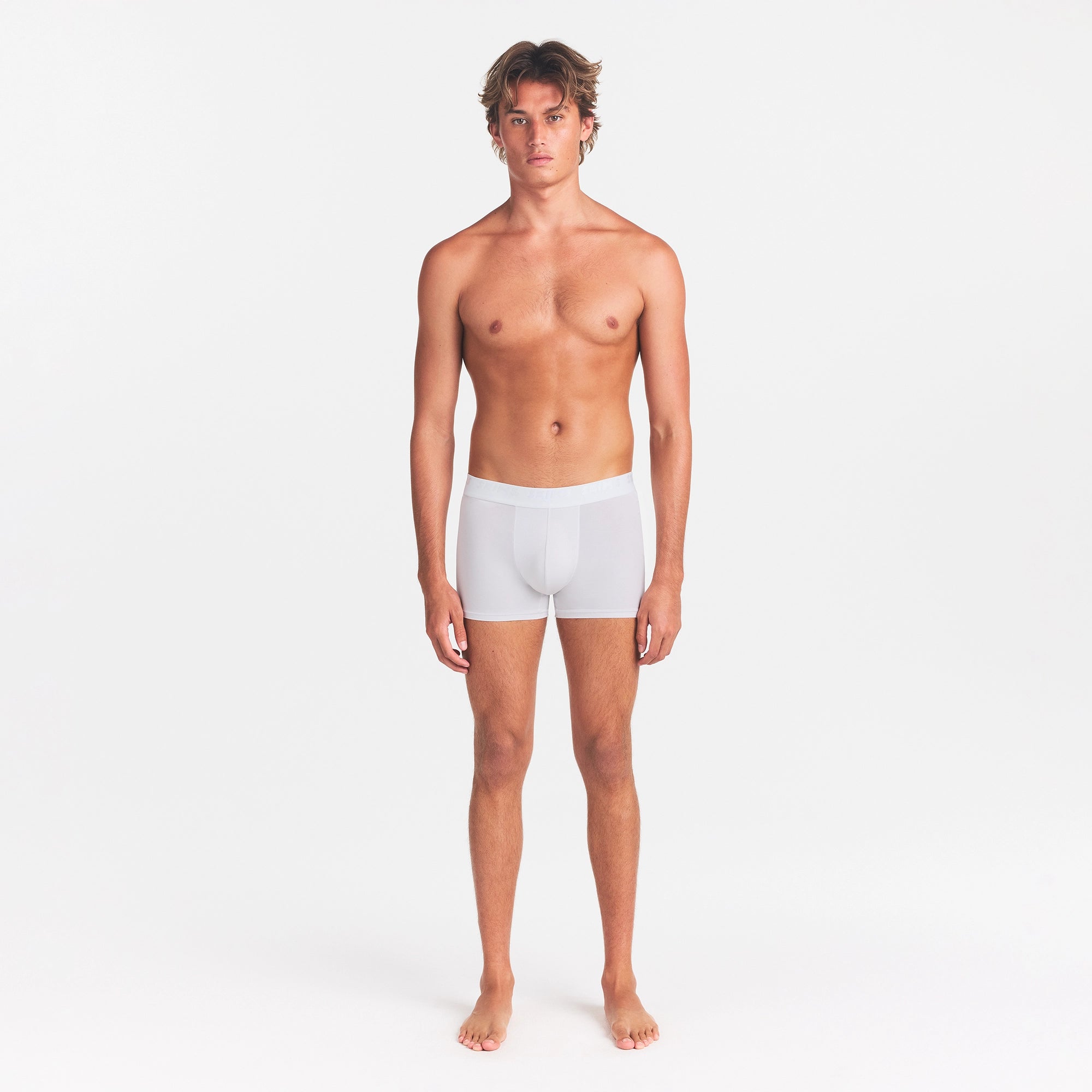 SKIMS STRETCH MENS 5 BOXER BRIEF | CHALK - Image 2