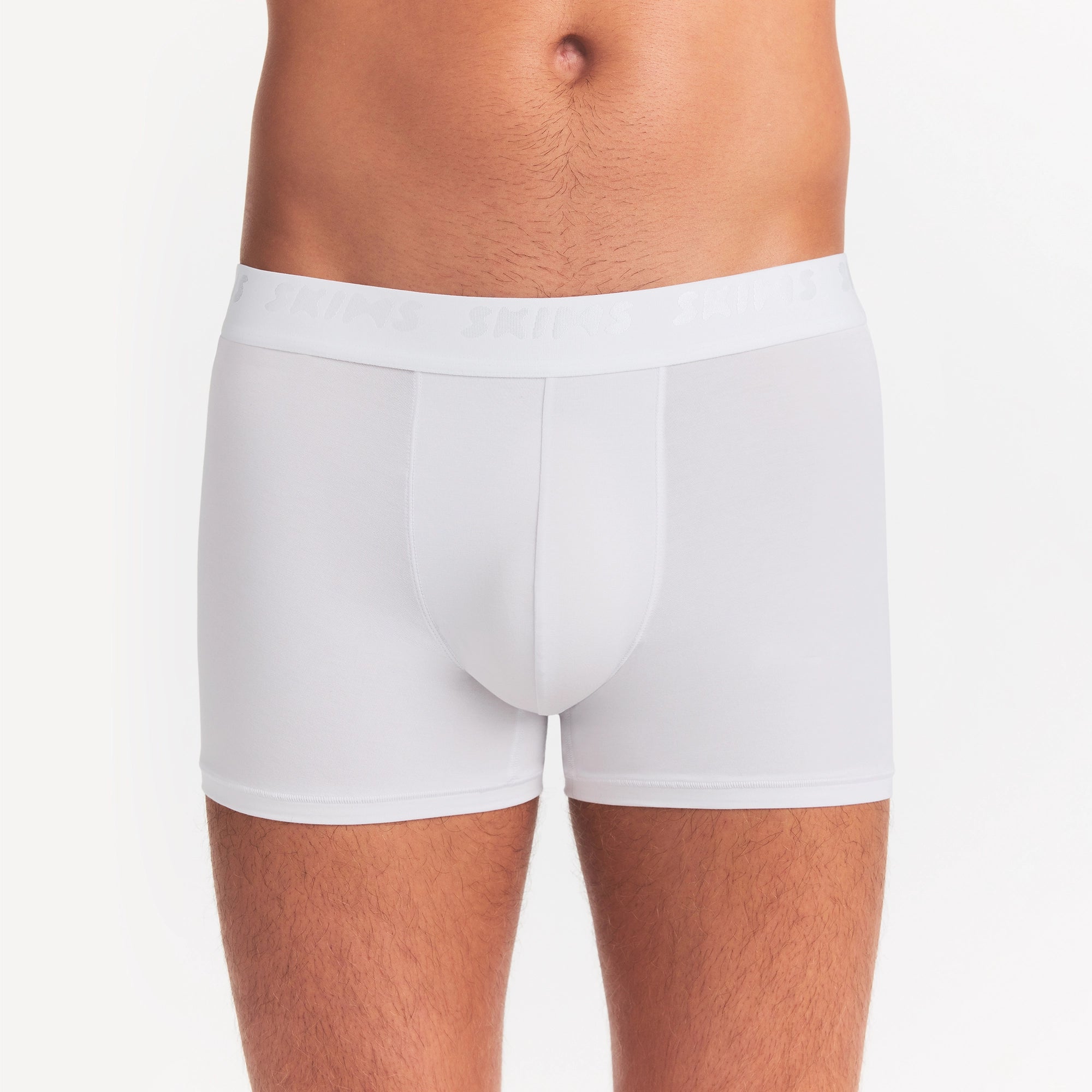 SKIMS STRETCH MENS 5 BOXER BRIEF | CHALK - Image 5