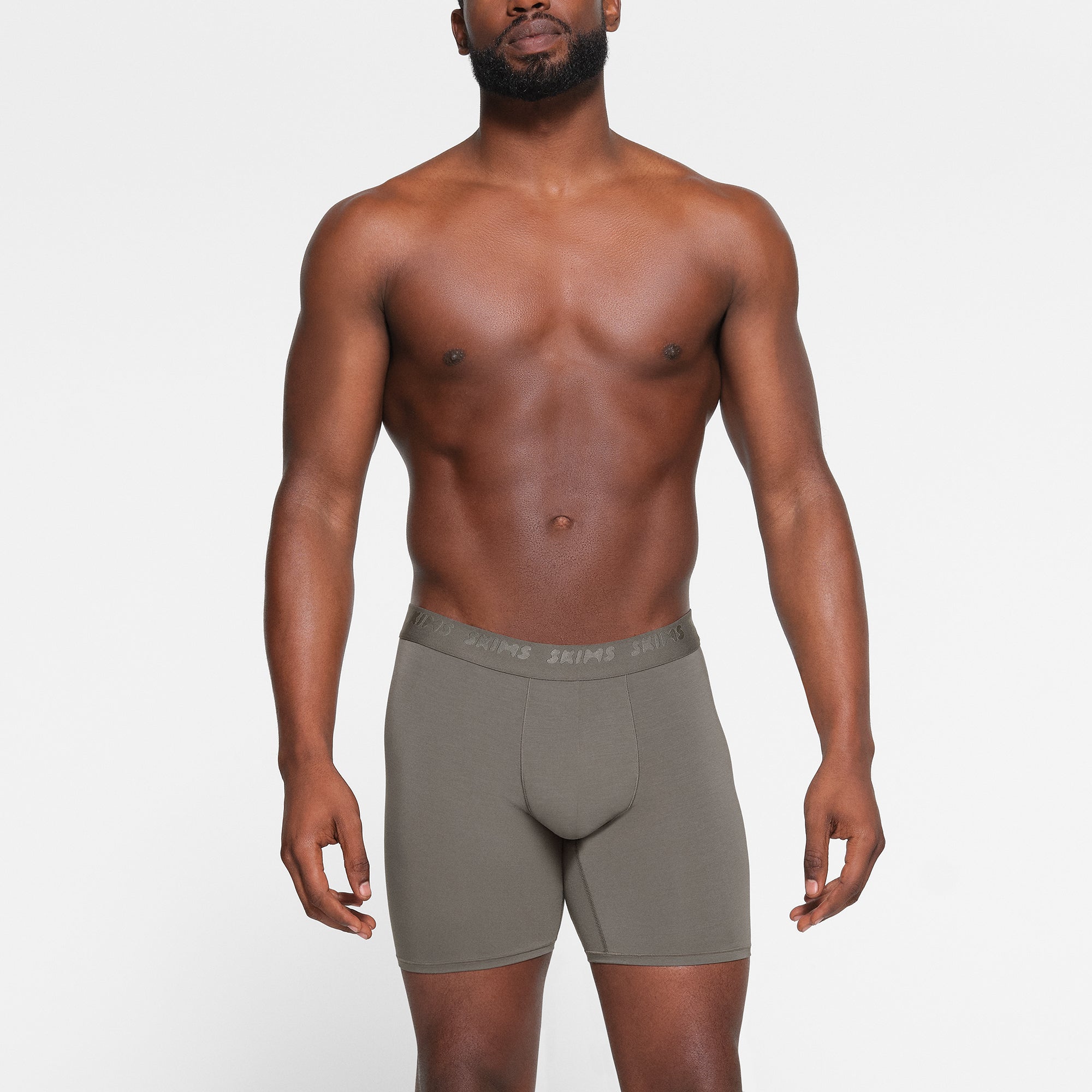 SKIMS STRETCH MENS 5 BOXER BRIEF 3-PACK | GUNMETAL MULTI - Image 3