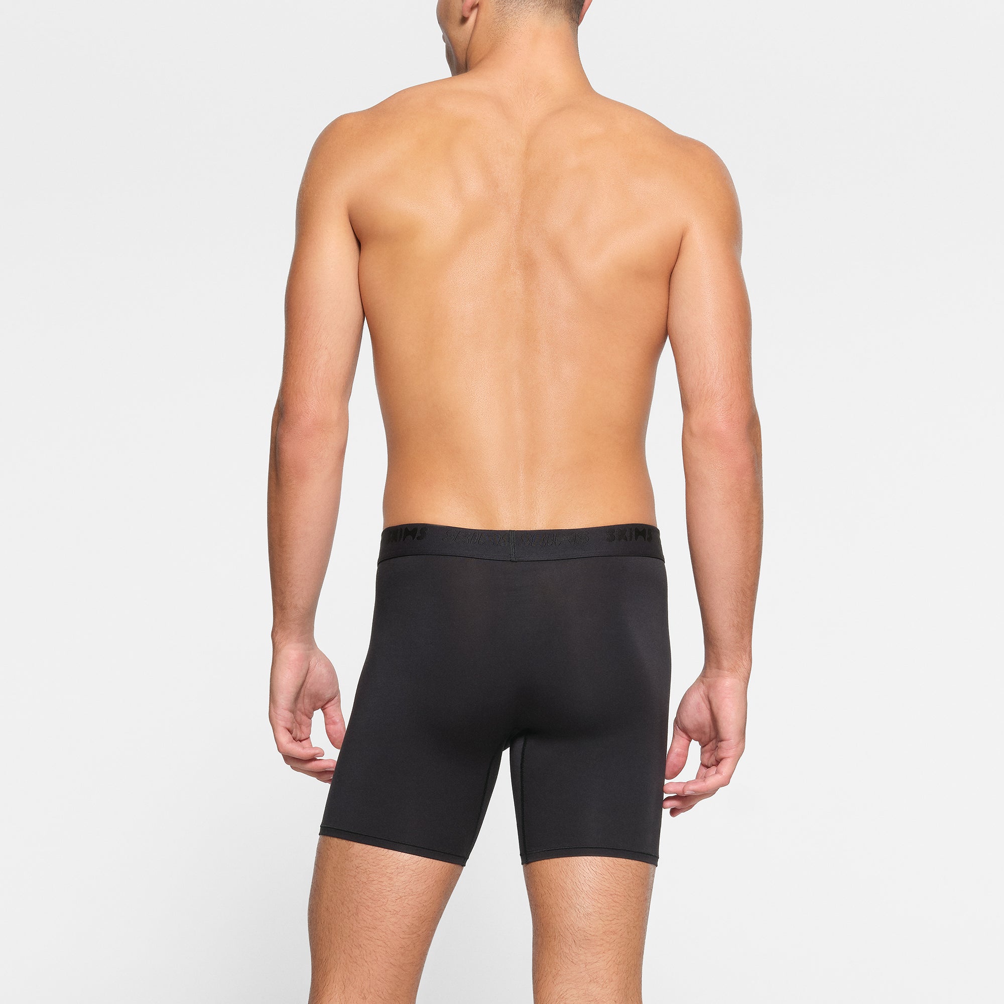 SKIMS STRETCH MENS 5 BOXER BRIEF 3-PACK | OBSIDIAN - Image 4