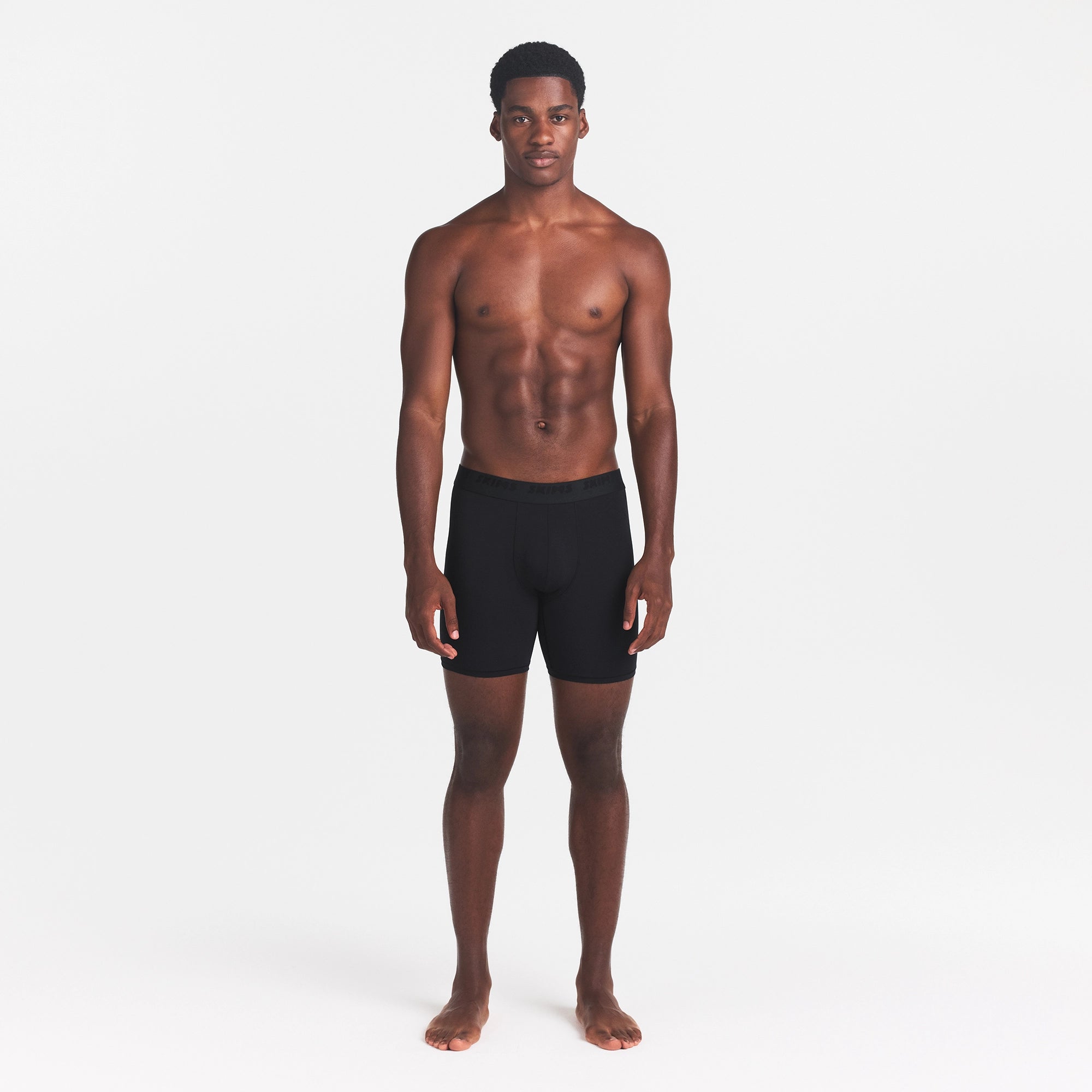 SKIMS STRETCH MENS 5 BOXER BRIEF | OBSIDIAN - Image 2
