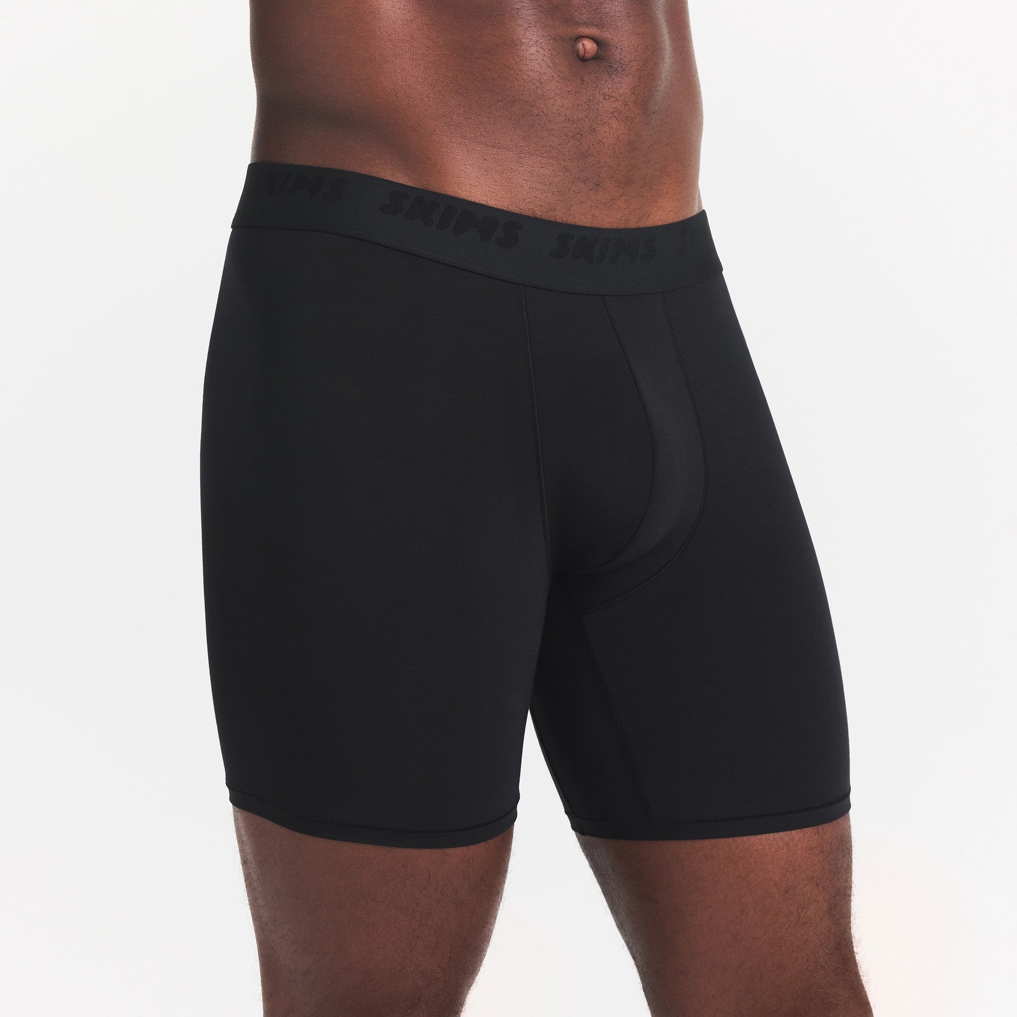 SKIMS STRETCH MENS 5 BOXER BRIEF | OBSIDIAN - Image 5