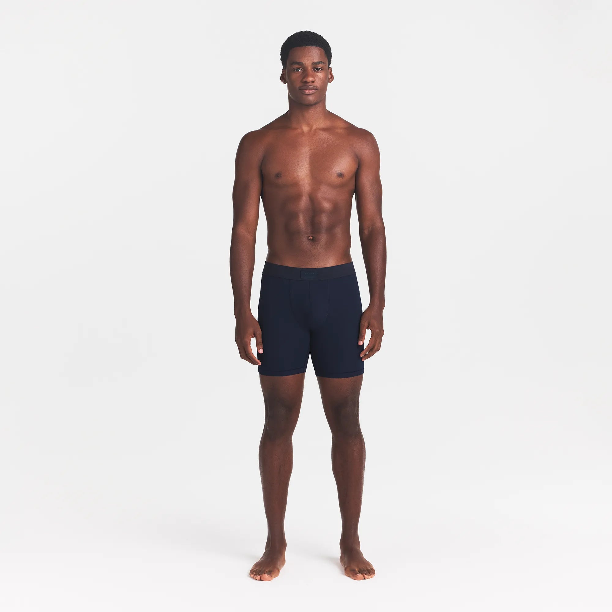 SKIMS COTTON MENS 5 BOXER BRIEF | NAVY - Image 2