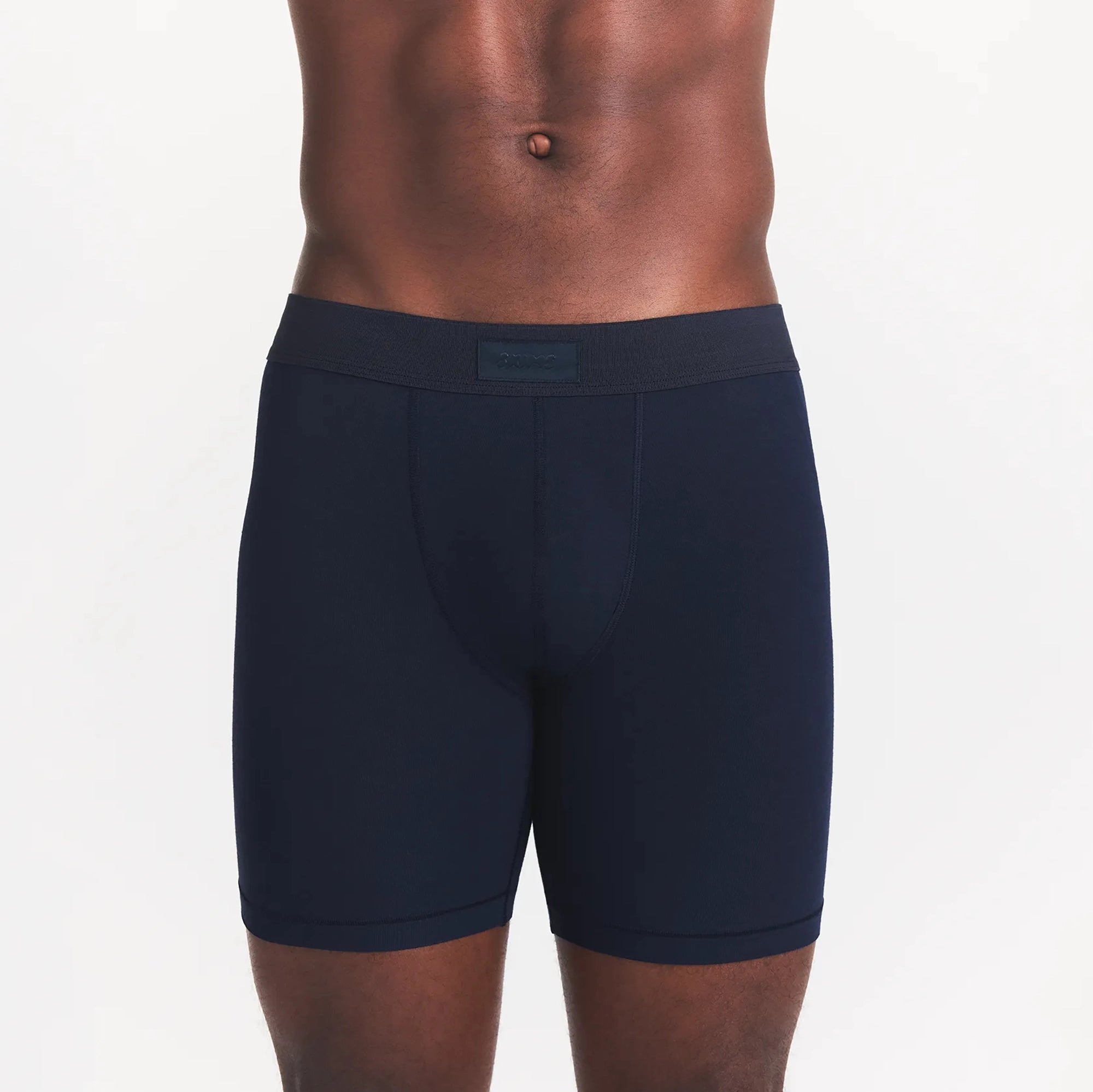 SKIMS COTTON MENS 5 BOXER BRIEF | NAVY - Image 4