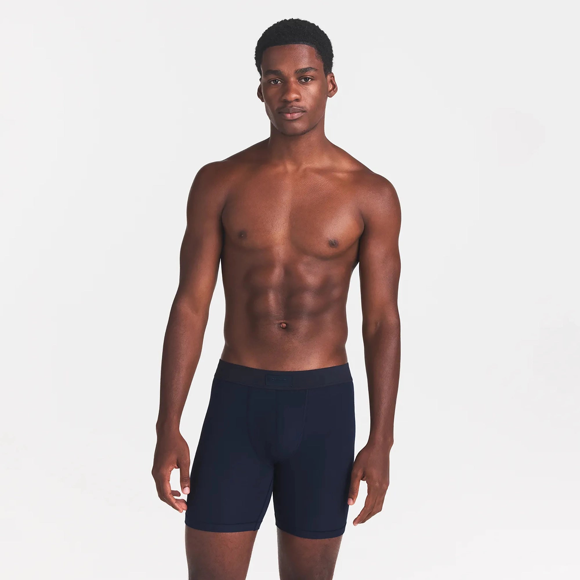SKIMS COTTON MENS 5 BOXER BRIEF | NAVY - Image 3