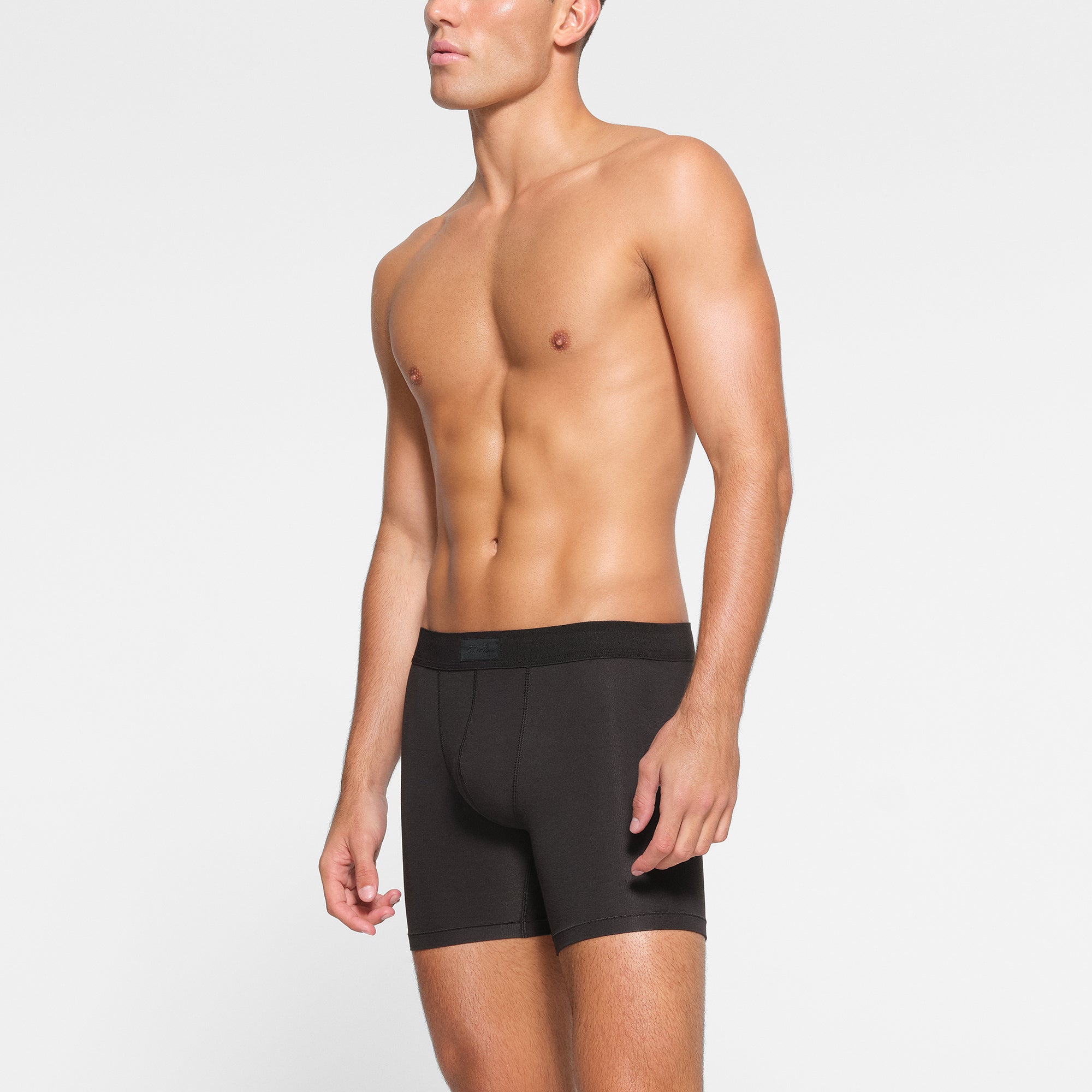 SKIMS COTTON MENS 5 BOXER BRIEF 3-PACK | ONYX - Image 3