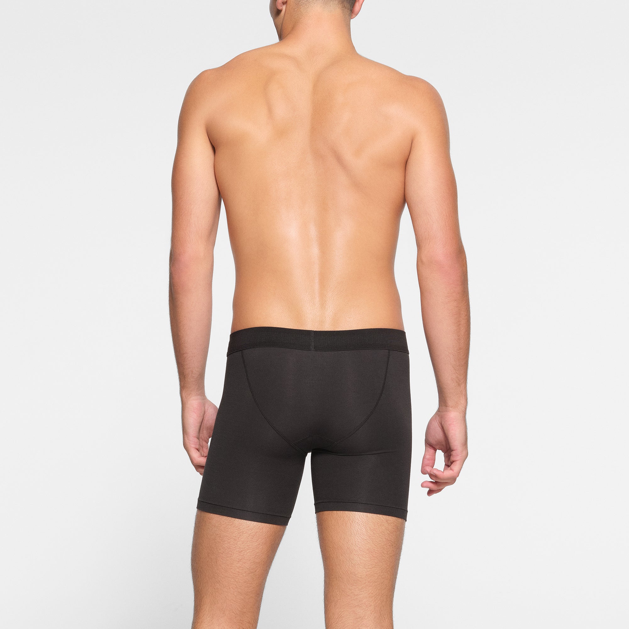 SKIMS COTTON MENS 5 BOXER BRIEF 3-PACK | ONYX - Image 4