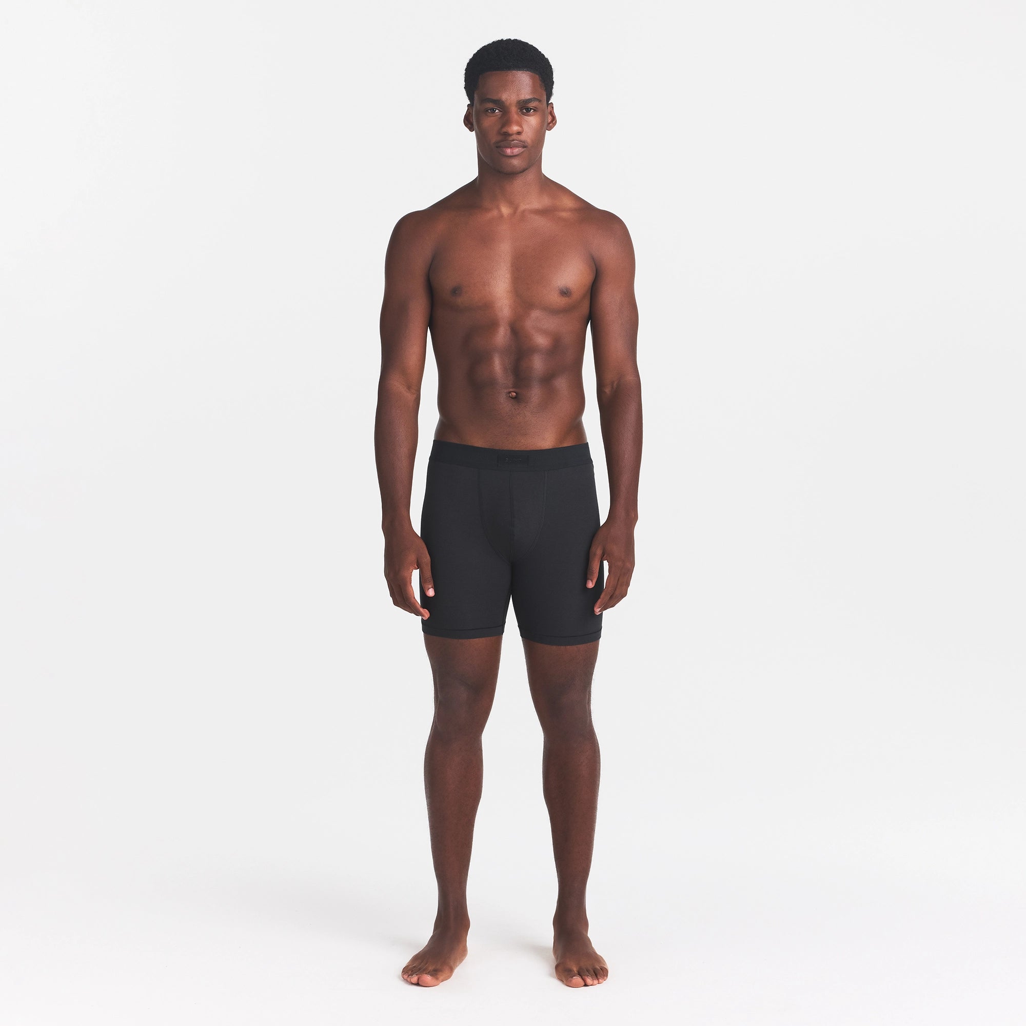 SKIMS COTTON MENS 5 BOXER BRIEF | ONYX - Image 2