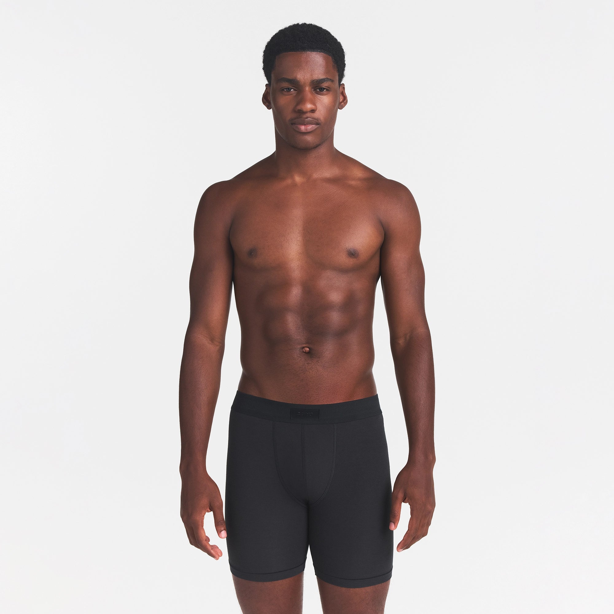 SKIMS COTTON MENS 5 BOXER BRIEF | ONYX - Image 4