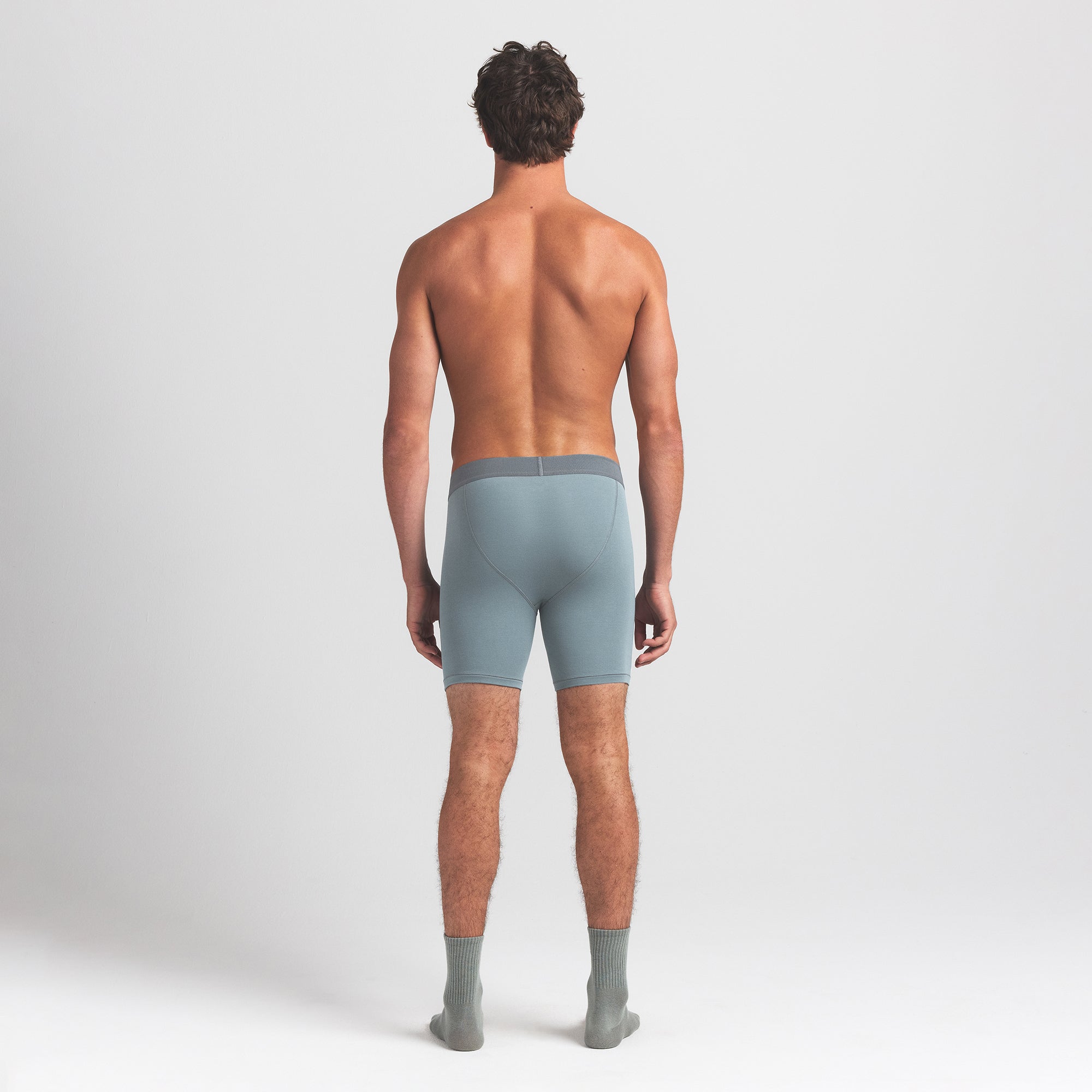 SKIMS COTTON MENS 5 BOXER BRIEF | SKY - Image 4