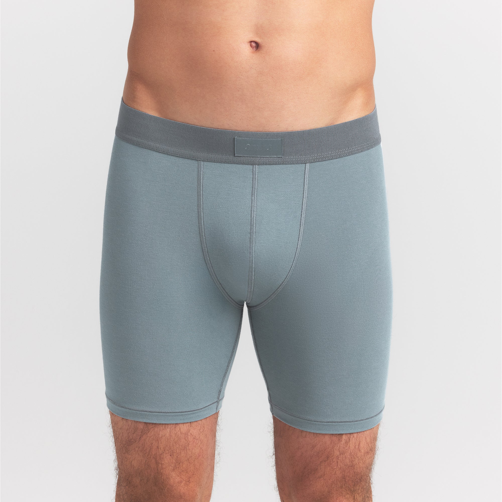 SKIMS COTTON MENS 5 BOXER BRIEF | SKY - Image 3