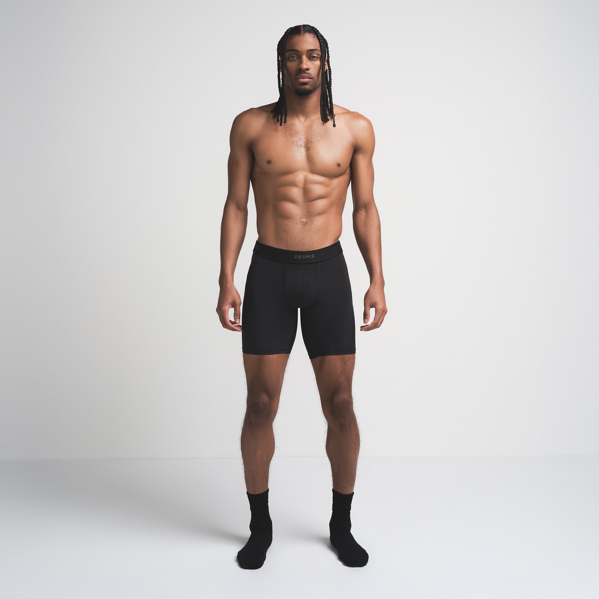 SKIMS FLEX MENS 7 BOXER BRIEF | OBSIDIAN - Image 2