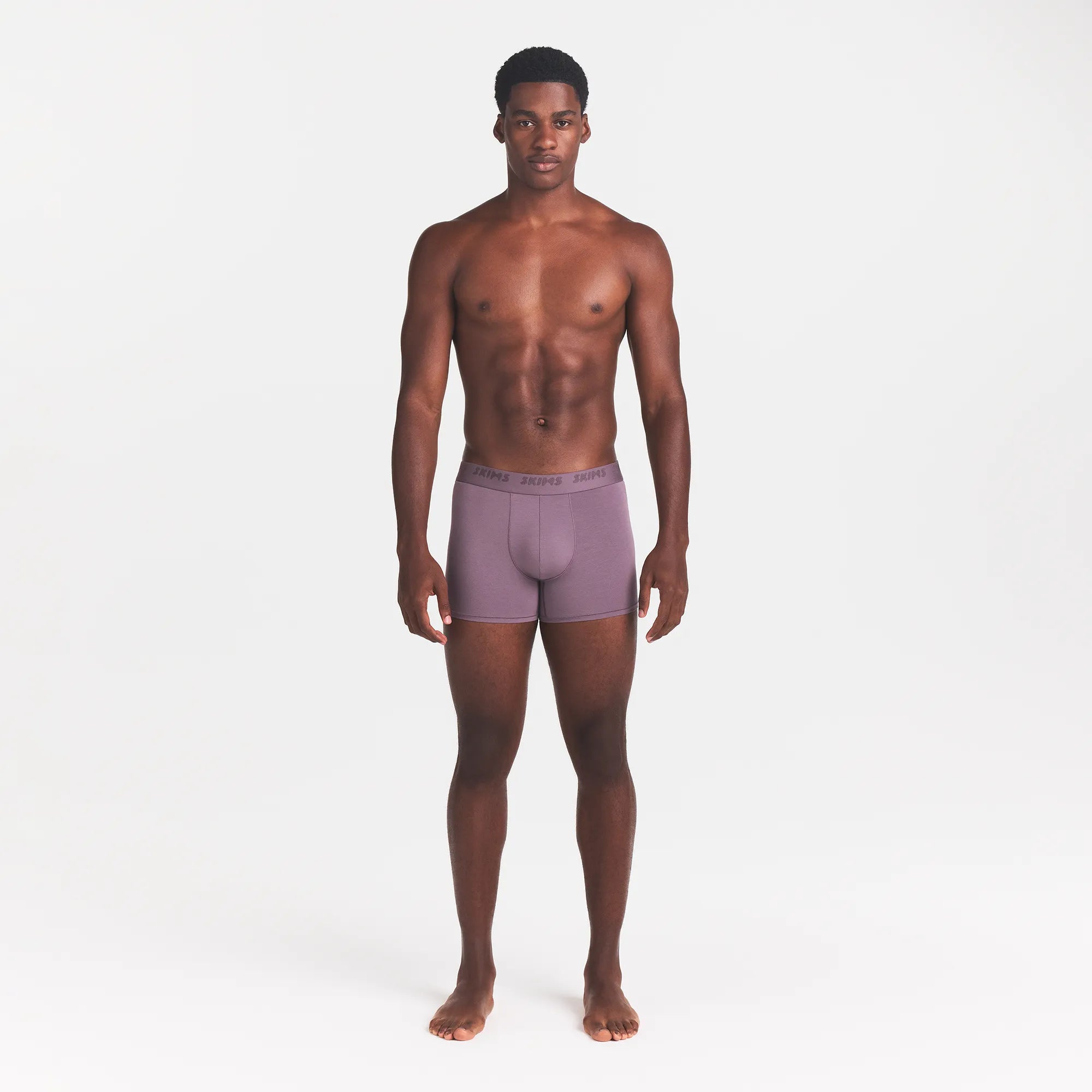 SKIMS STRETCH MENS 3 BOXER BRIEF 3-PACK | IRIS HEATHER MULTI - Image 2
