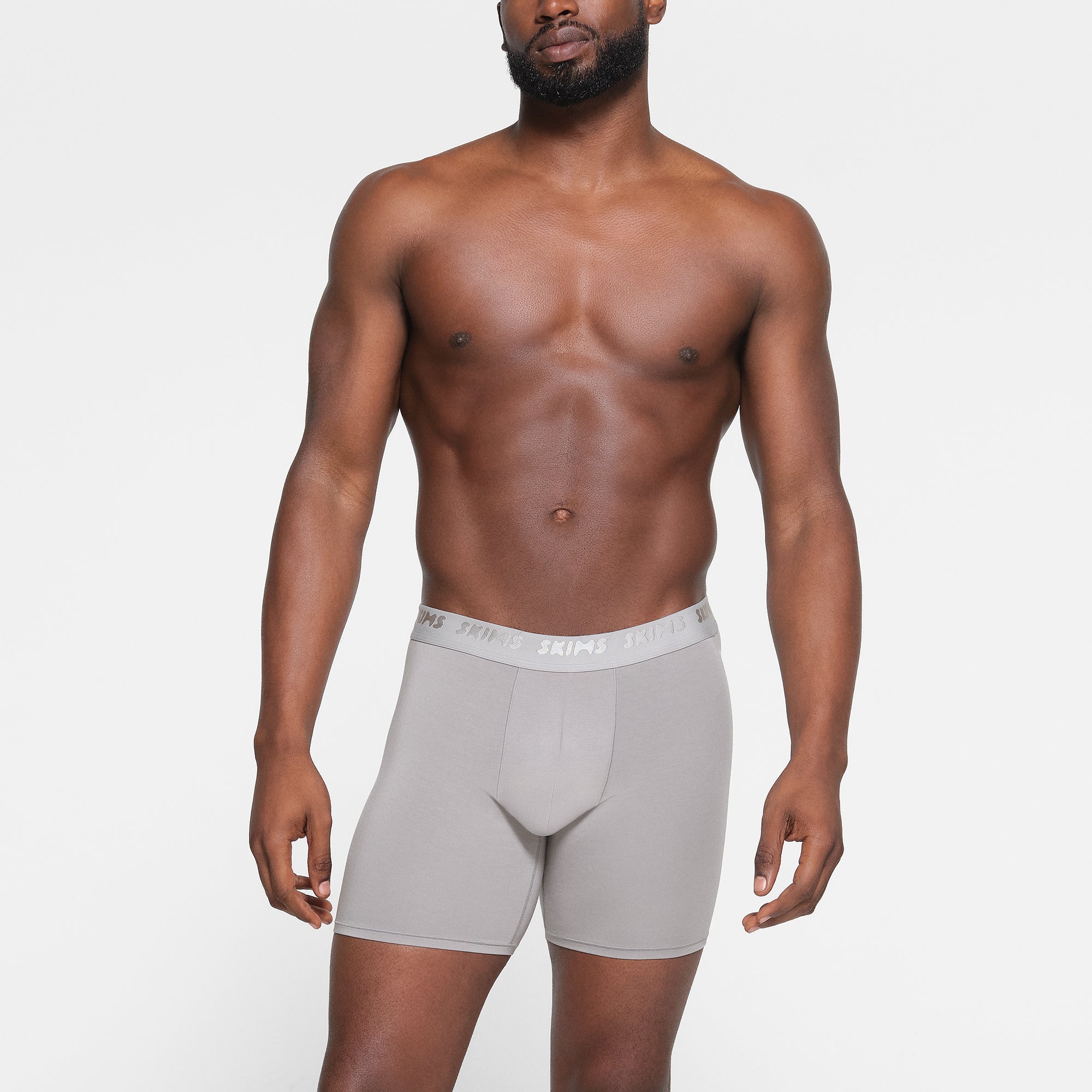 SKIMS STRETCH MENS 5 BOXER BRIEF 3-PACK | GUNMETAL MULTI - Image 2