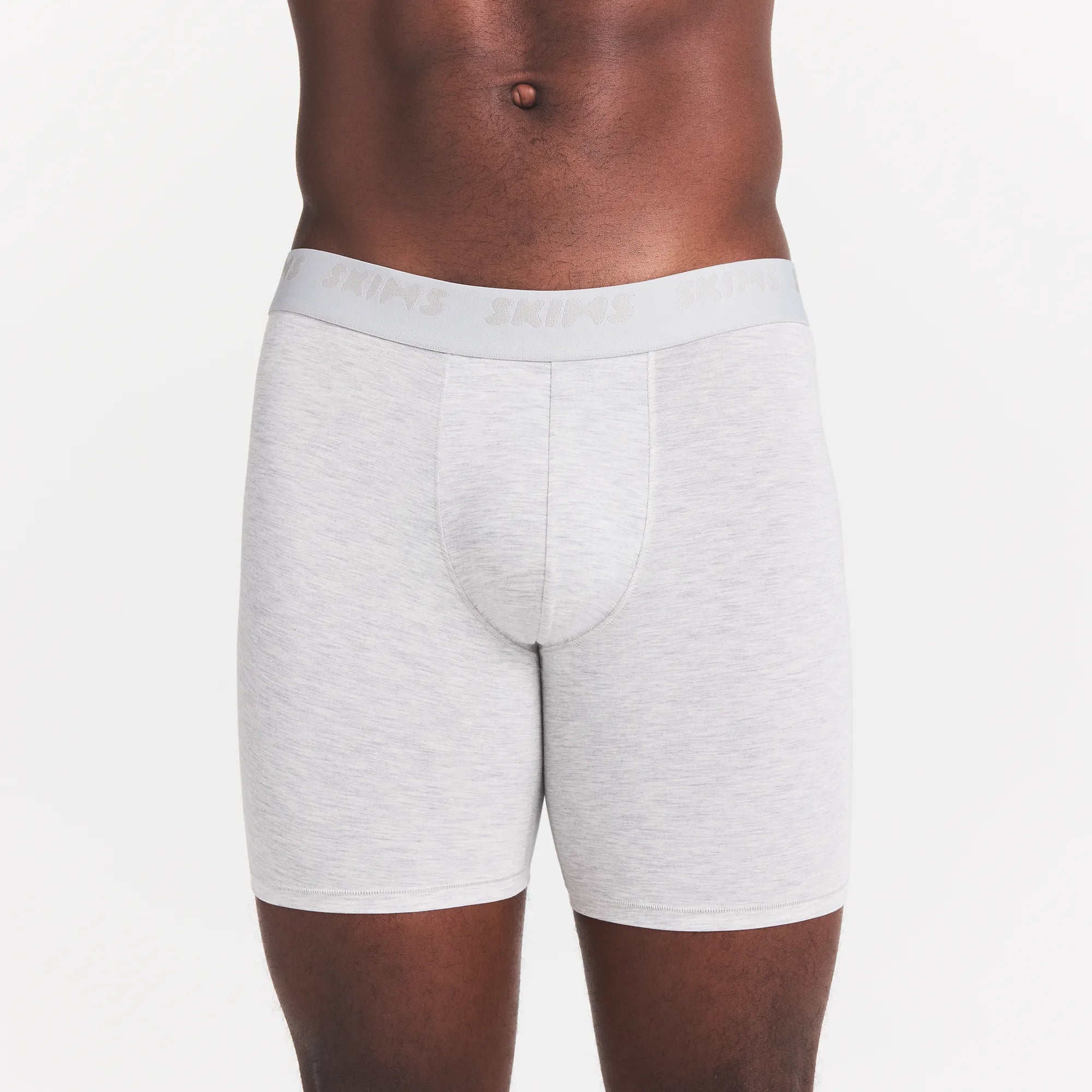 SKIMS STRETCH MENS 5 BOXER BRIEF 3-PACK | IRIS HEATHER MULTI - Image 6