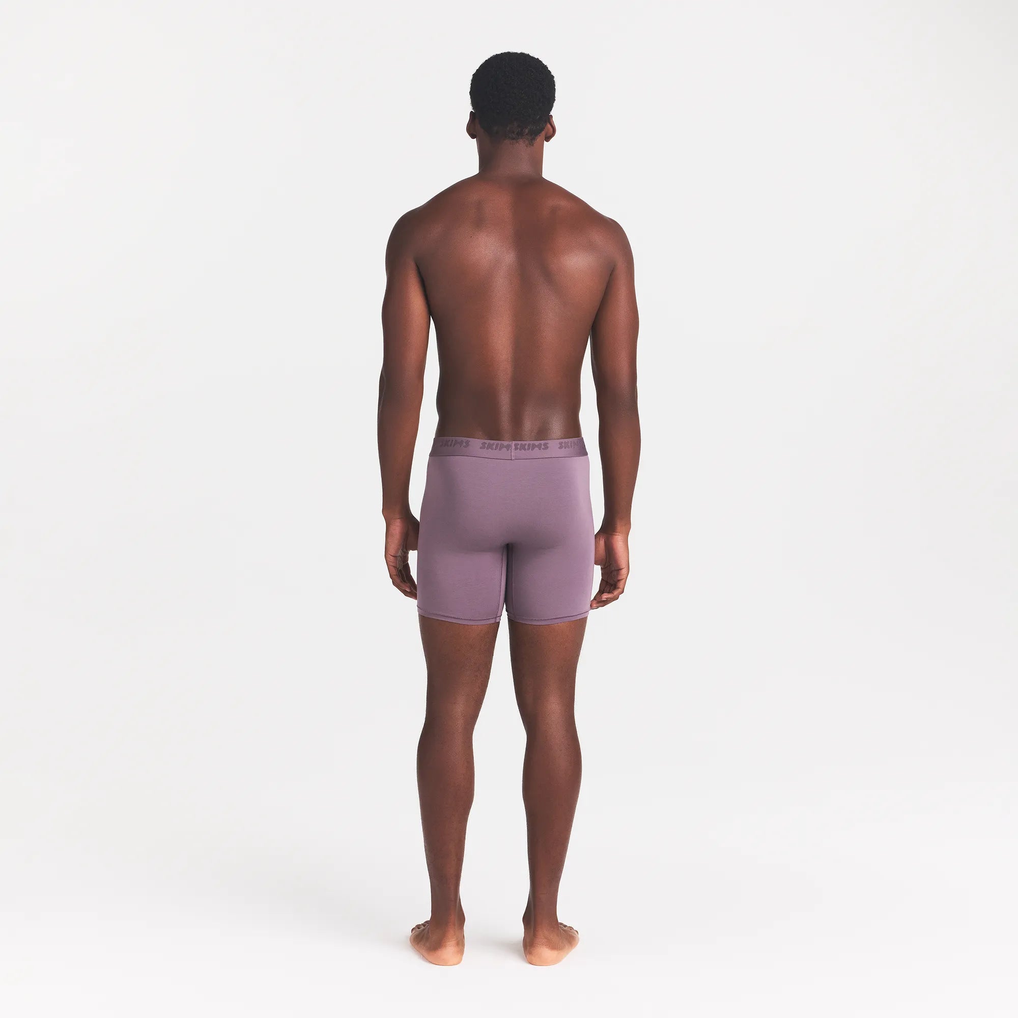 SKIMS STRETCH MENS 5 BOXER BRIEF 3-PACK | IRIS HEATHER MULTI - Image 3