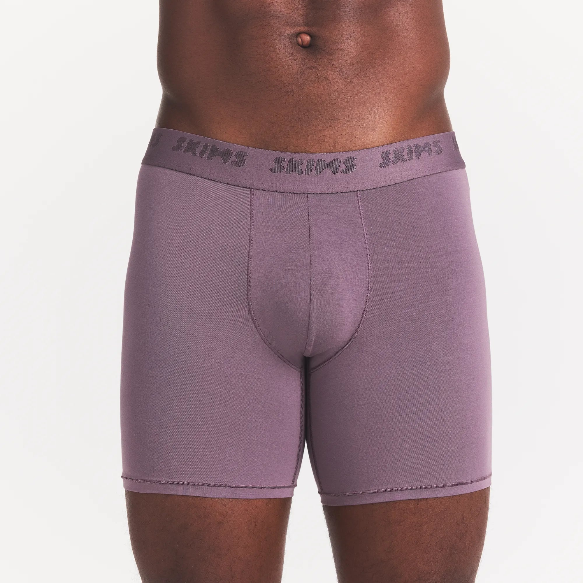 SKIMS STRETCH MENS 5 BOXER BRIEF 3-PACK | IRIS HEATHER MULTI - Image 5
