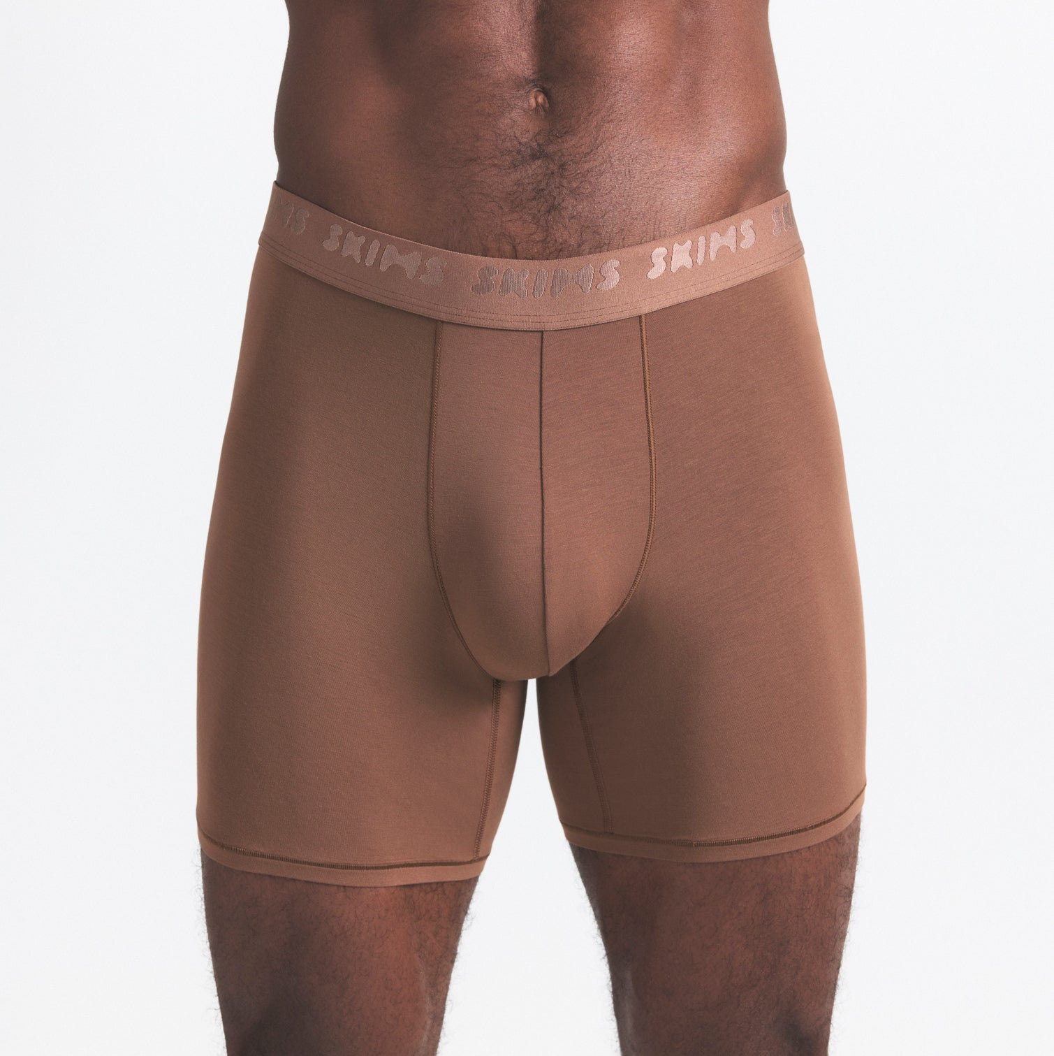 SKIMS STRETCH MENS 5 BOXER BRIEF 3-PACK | WOOD MULTI - Image 4