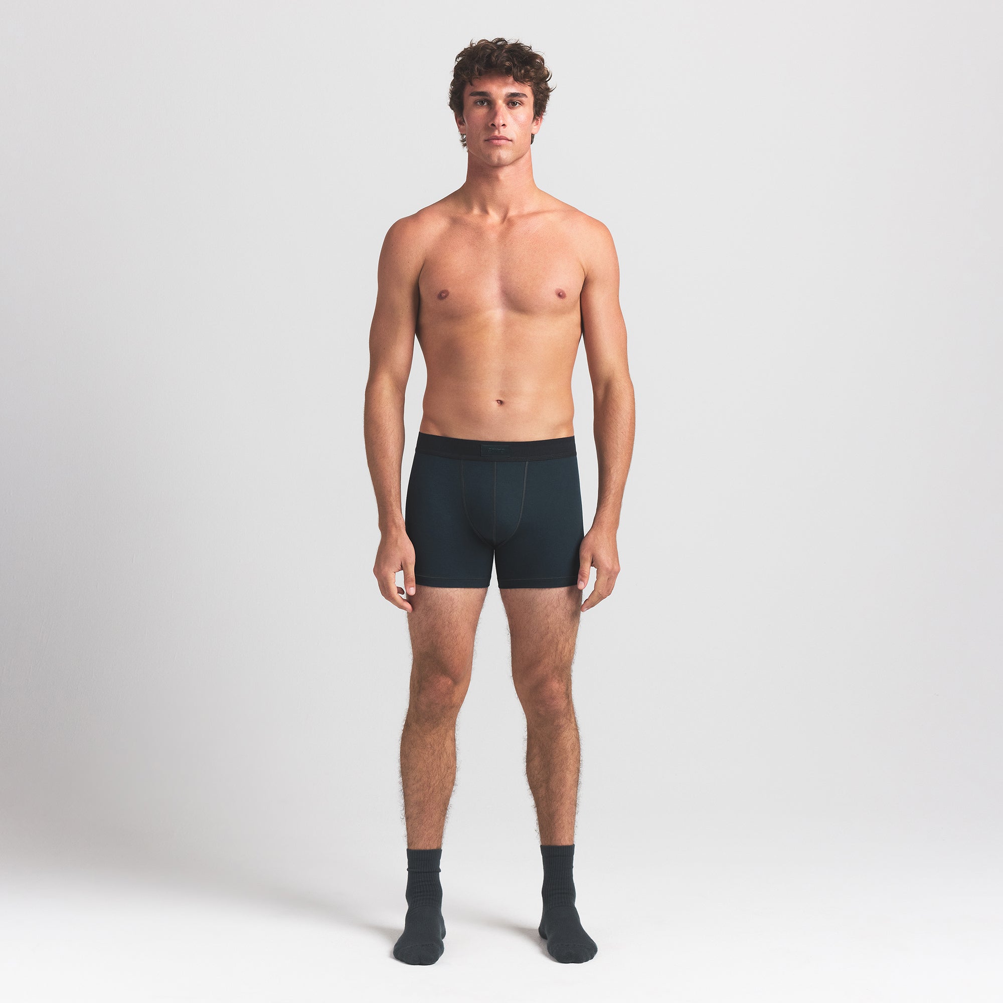 SKIMS COTTON MENS 3 BOXER BRIEF 3-PACK | VERDANT MULTI - Image 2