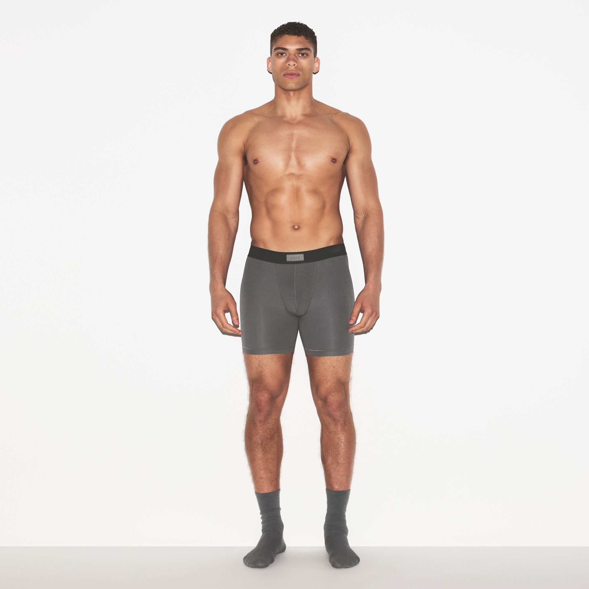 SKIMS COTTON MENS 5 BOXER BRIEF 3-PACK | RUSSET MULTI - Image 10