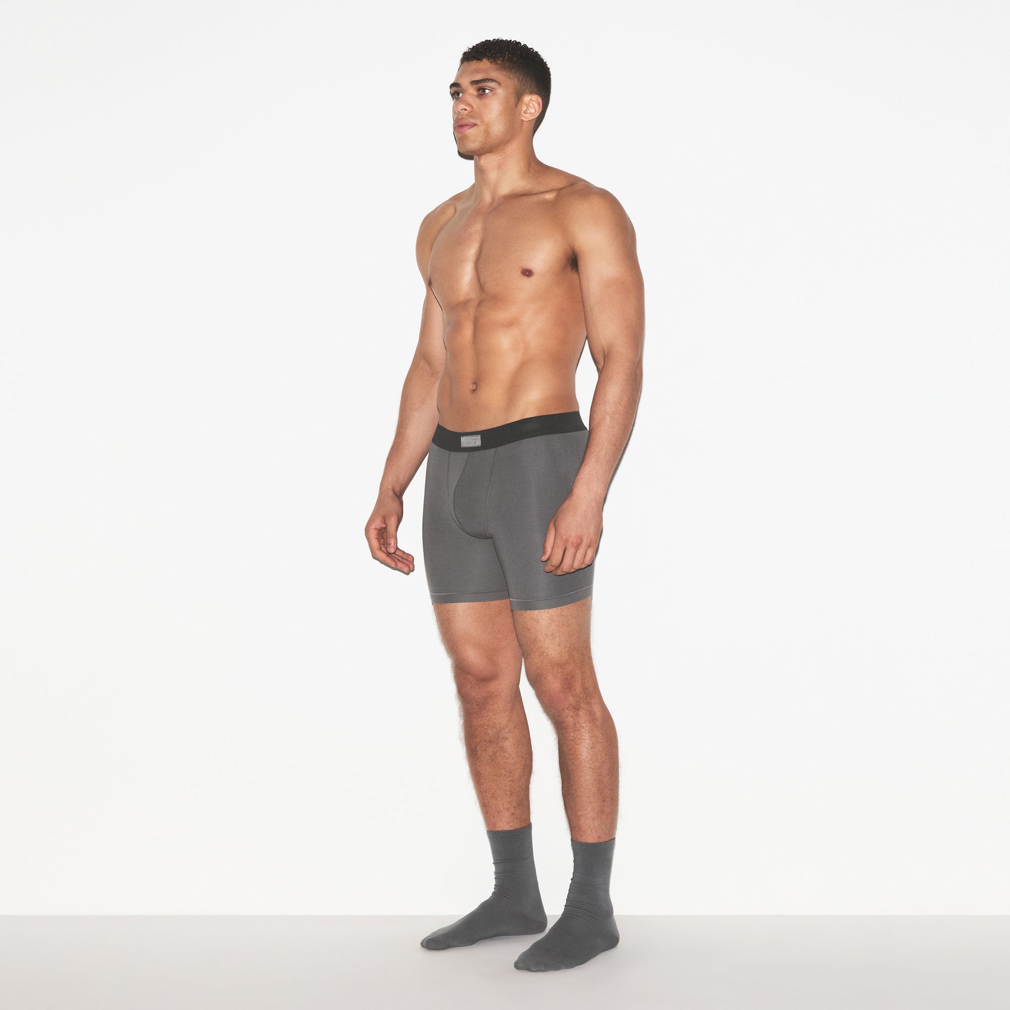 SKIMS COTTON MENS 5 BOXER BRIEF 3-PACK | RUSSET MULTI - Image 9