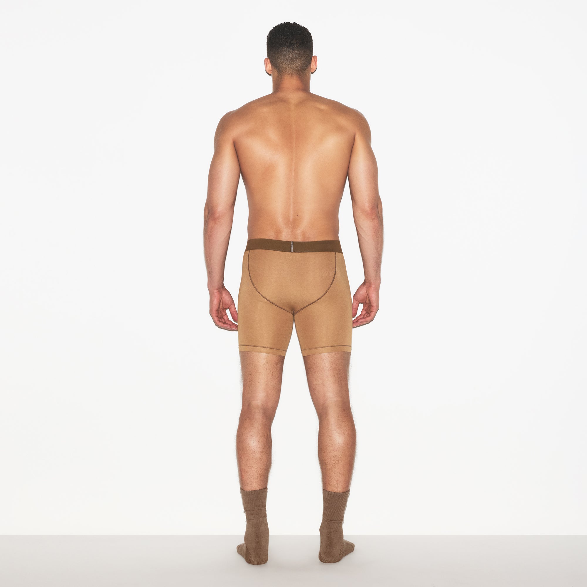 SKIMS COTTON MENS 5 BOXER BRIEF 3-PACK | RUSSET MULTI - Image 3