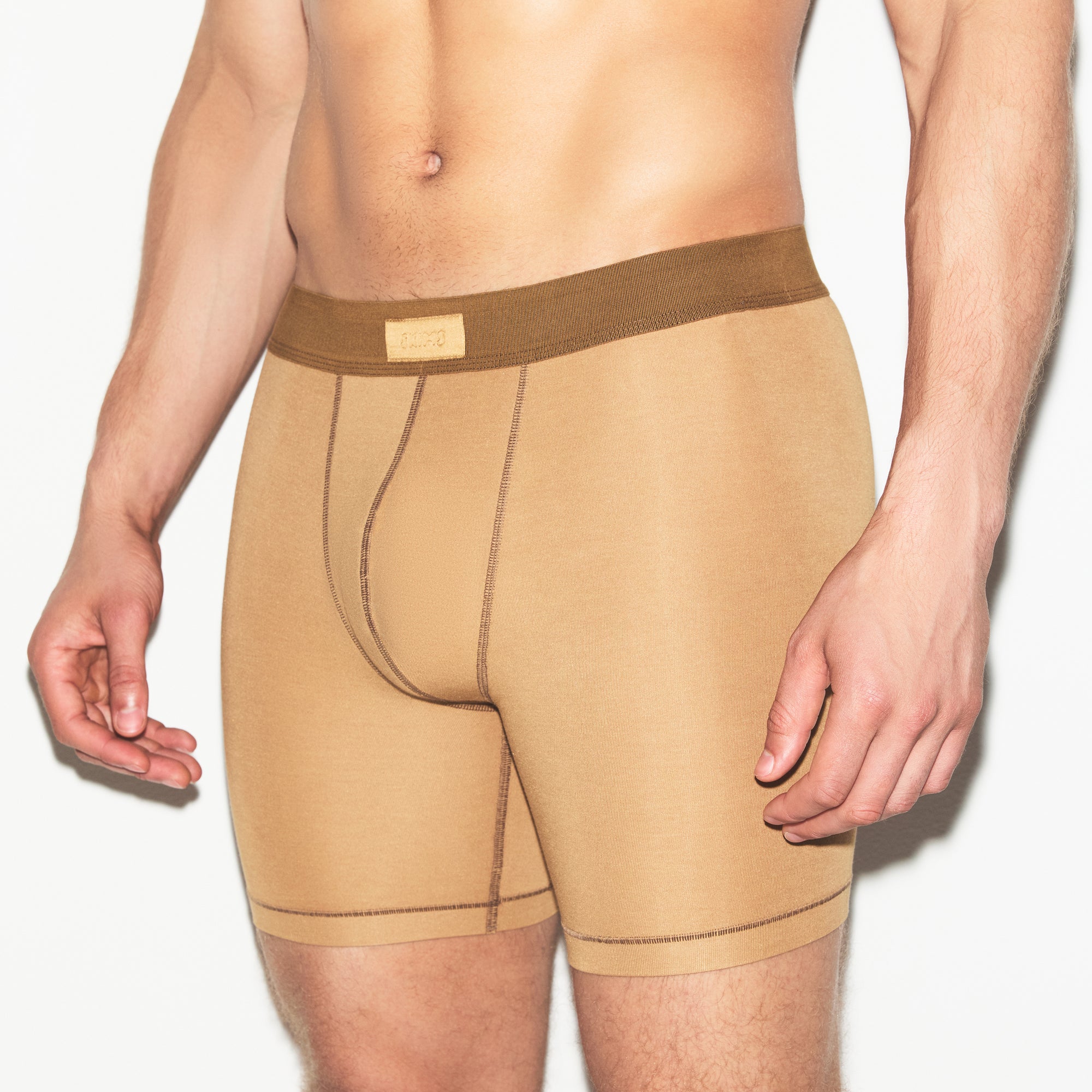 SKIMS COTTON MENS 5 BOXER BRIEF 3-PACK | RUSSET MULTI - Image 5